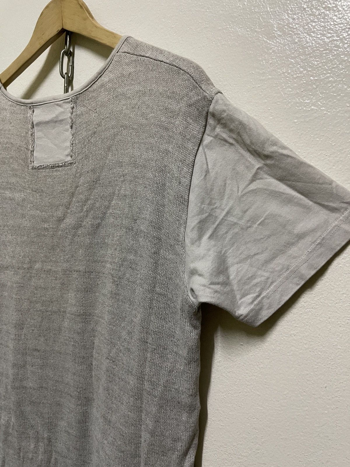 Japanese Brand Duret Sample Double Layer Knit T Shirt Size US L / EU 52-54 / 3 - 10 Thumbnail