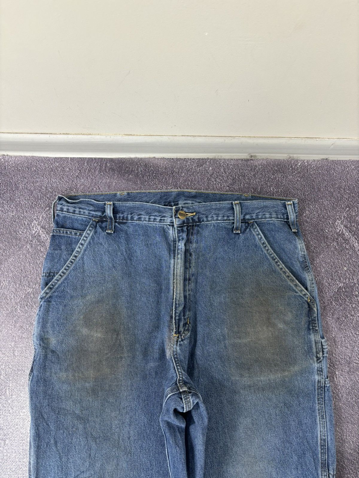 Carhartt Vintage Carhartt Workwear Y2K Skate Work Denim Baggy Jeans Size US 36 / EU 52 - 11 Thumbnail