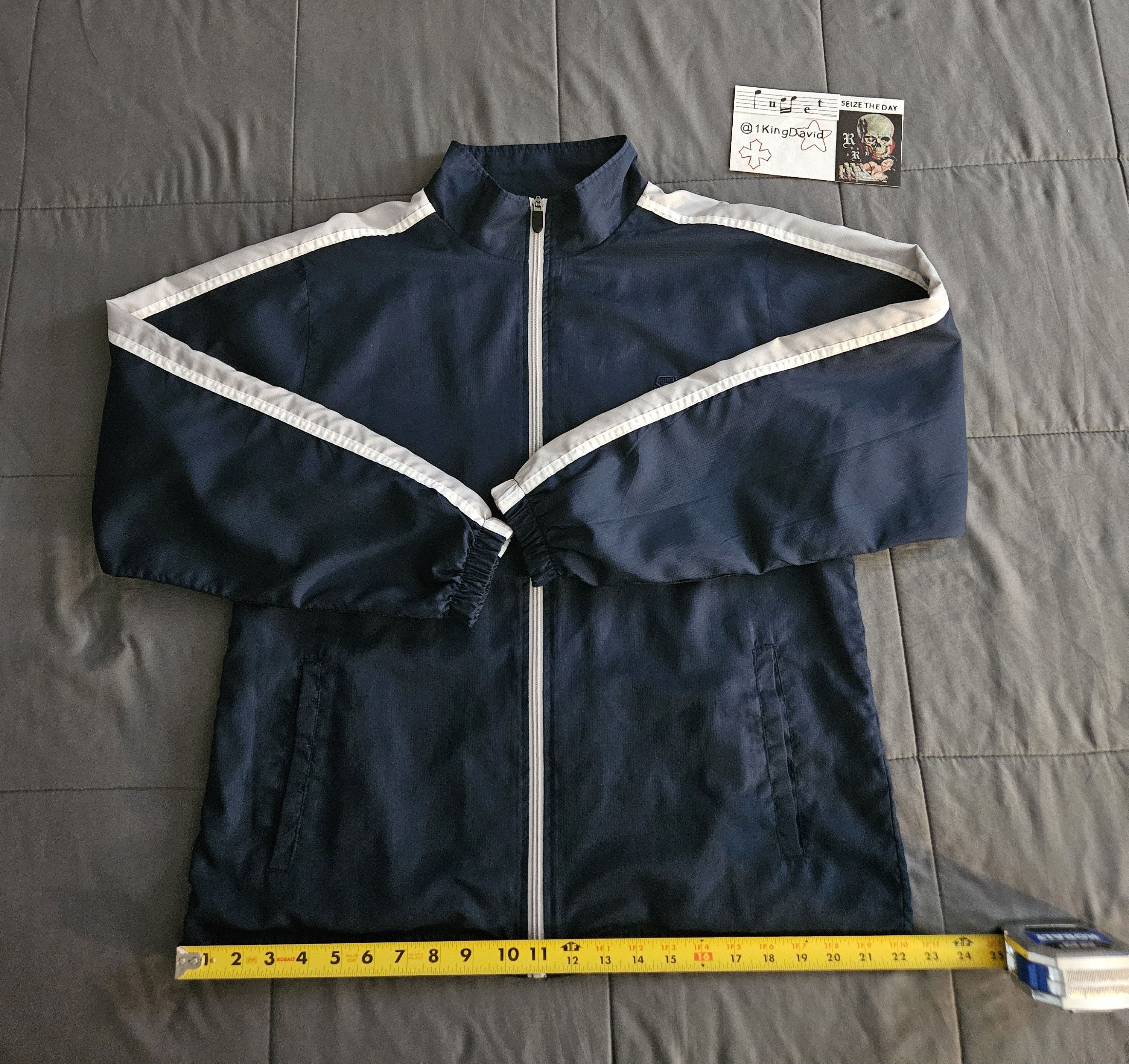 Starter Starter Navy Windbreaker Size US M / EU 48-50 / 2 - 10 Thumbnail