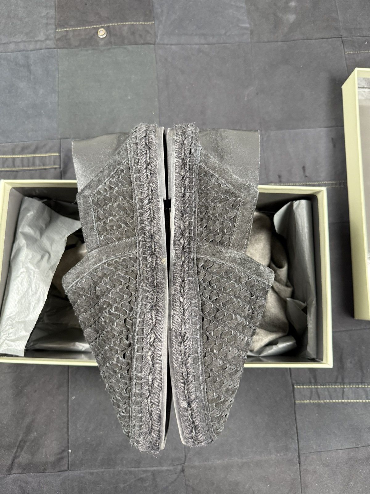 Tom Ford Woven Suede Espadrilles Size US 8 / EU 41 - 3 Thumbnail