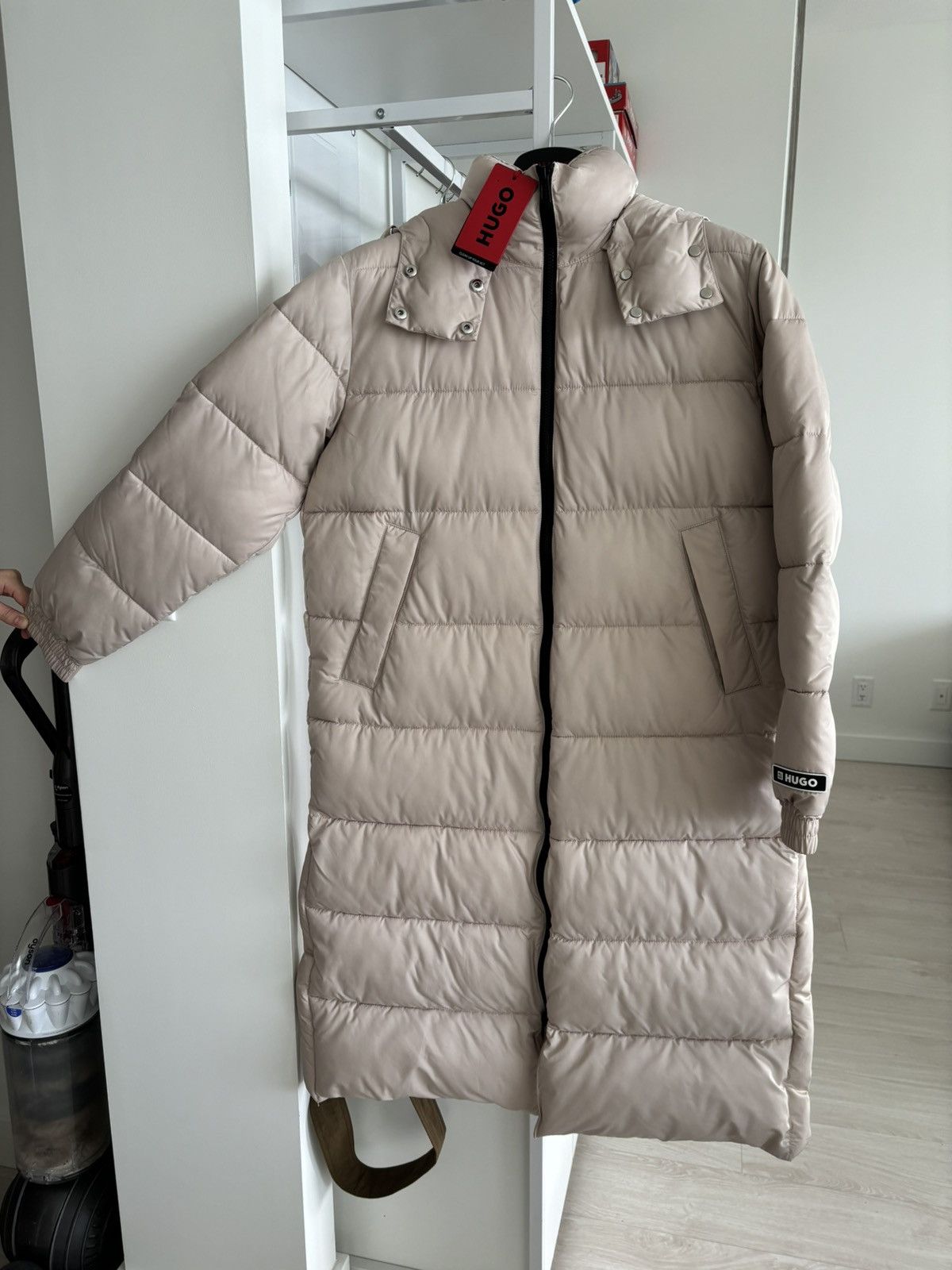 Hugo Boss Hugo Boss Long Puffer Jacket Size S / US 4 / IT 40 - 1 Thumbnail