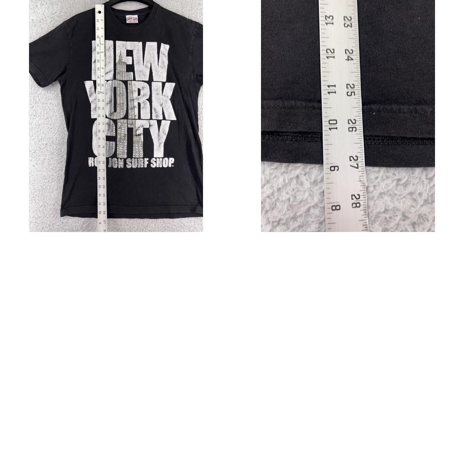 Ron Jon Surf Shop Ron Jon Surf Shop Shirt Mens Small Black New York City Aloha Beach City Logo Crew Neck T-Shirt Mens Size US S / EU 44-46 / 1 - 9 Thumbnail