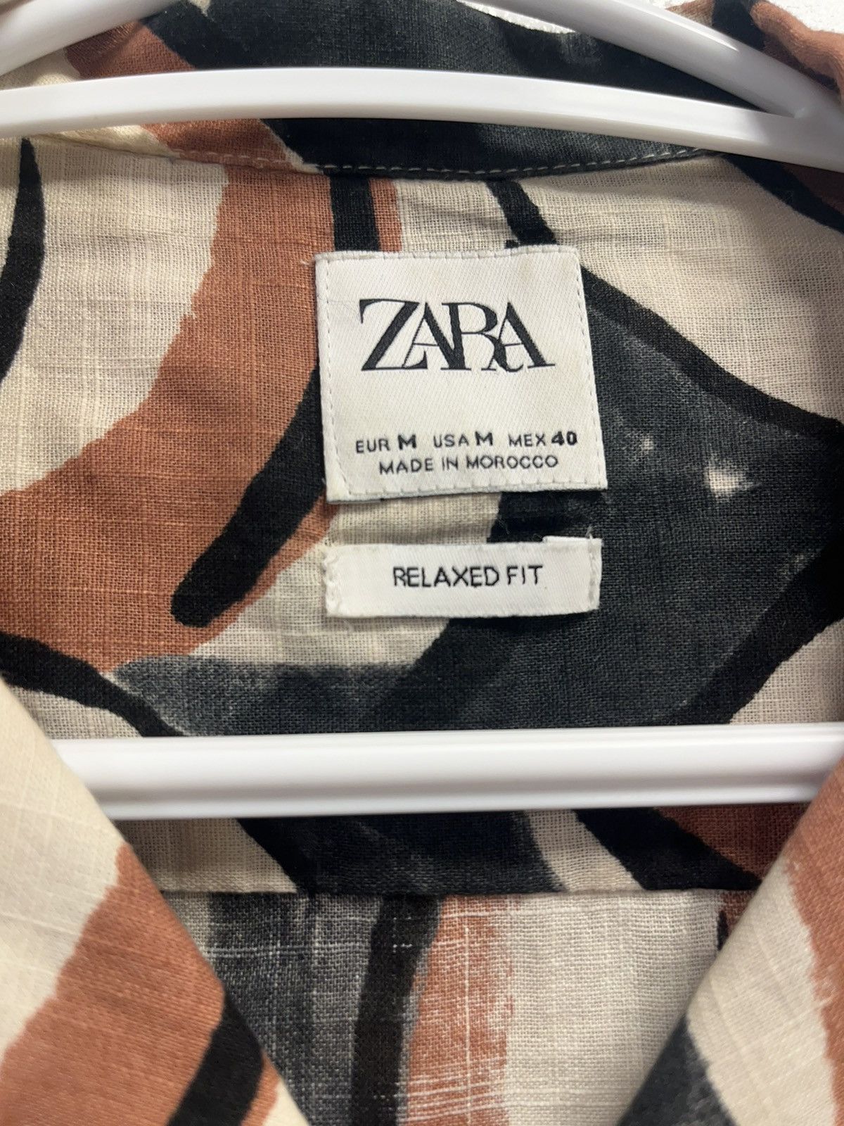 Zara Zara Men Floral Shirt Size US M / EU 48-50 / 2 - 3 Thumbnail