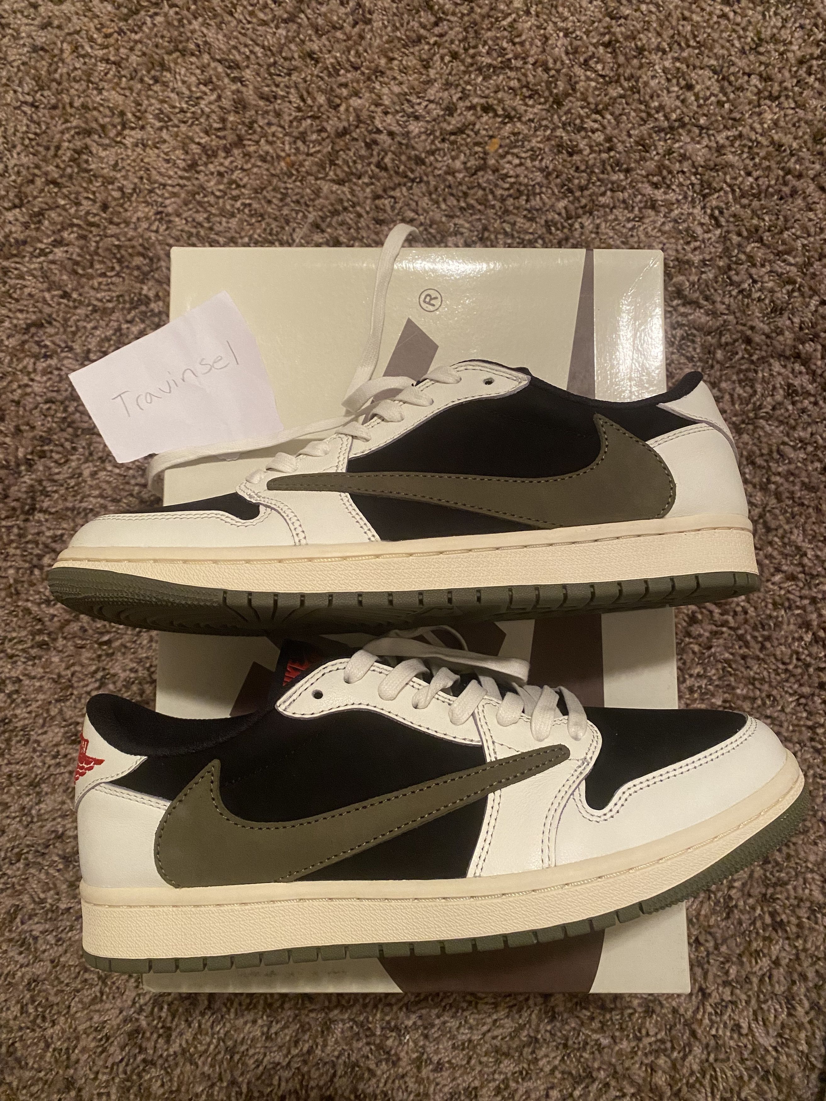 travis scott jordan ss tee olive