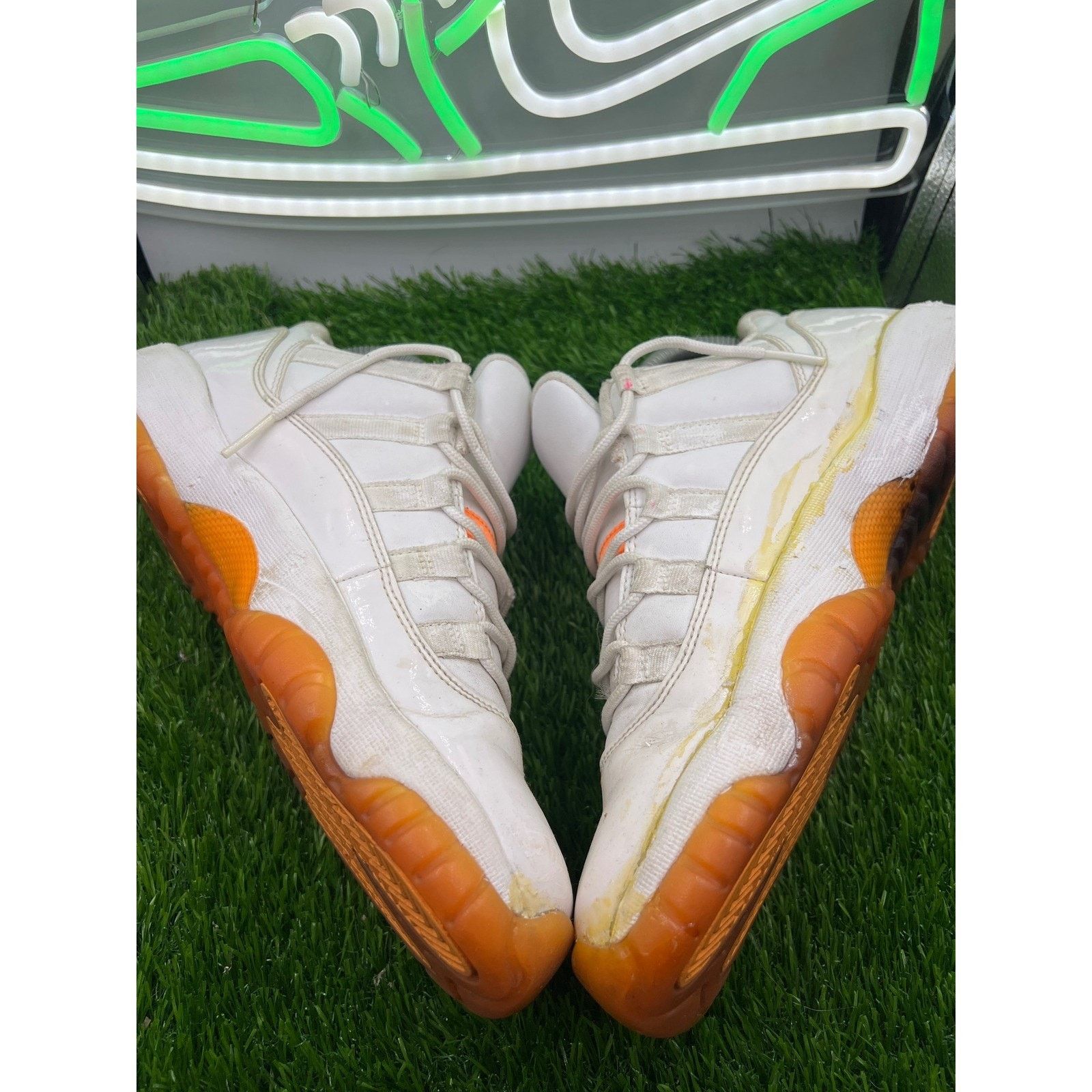 Jordan Brand Air Jordan 11 XI Retro Low Ie White Shoes Mens Size 7 Size US 7 / EU 40 - 4 Thumbnail