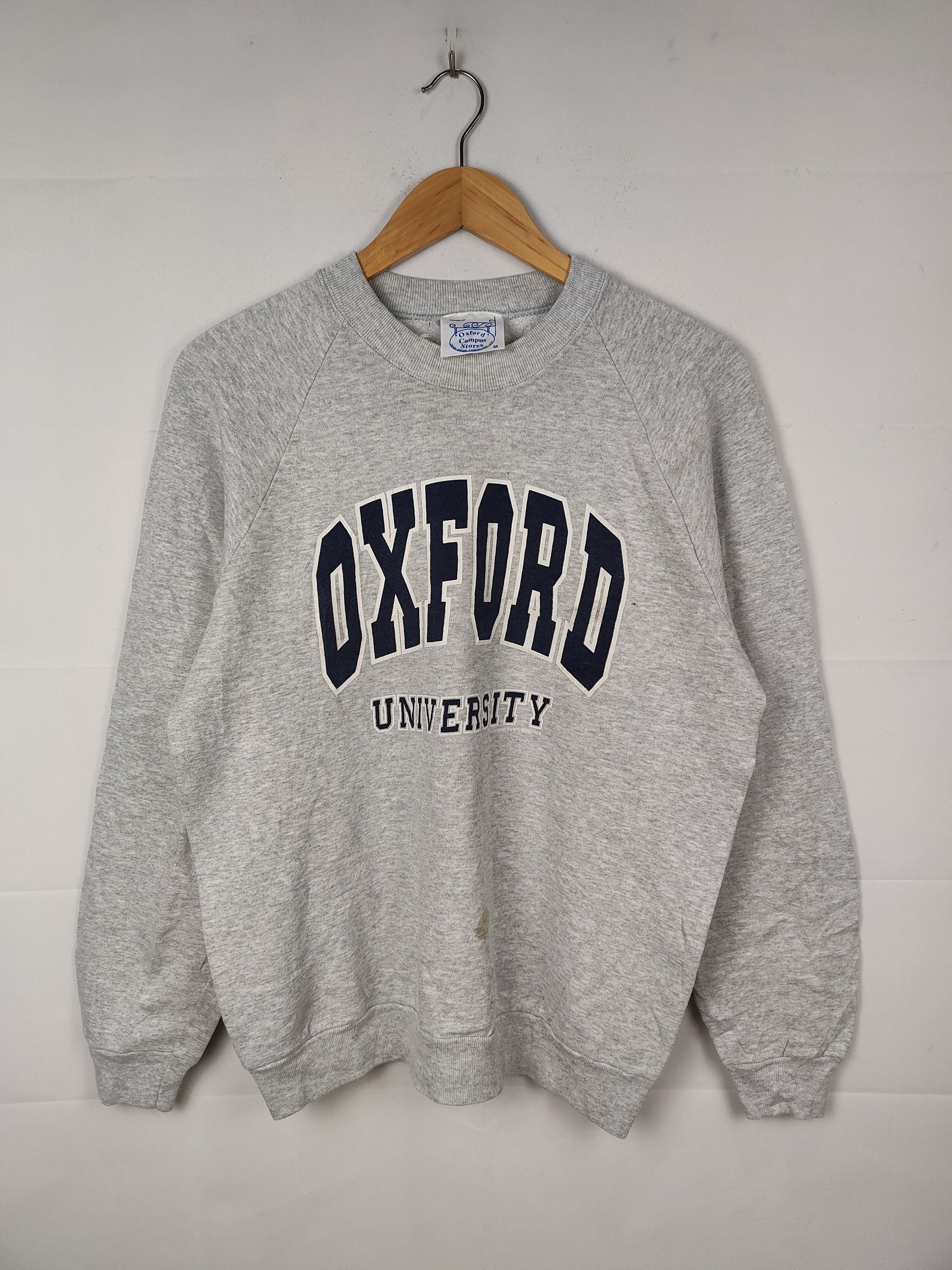 Vintage Vintage Oxford University Sweatshirt Size US M / EU 48-50 / 2 - 1 Thumbnail