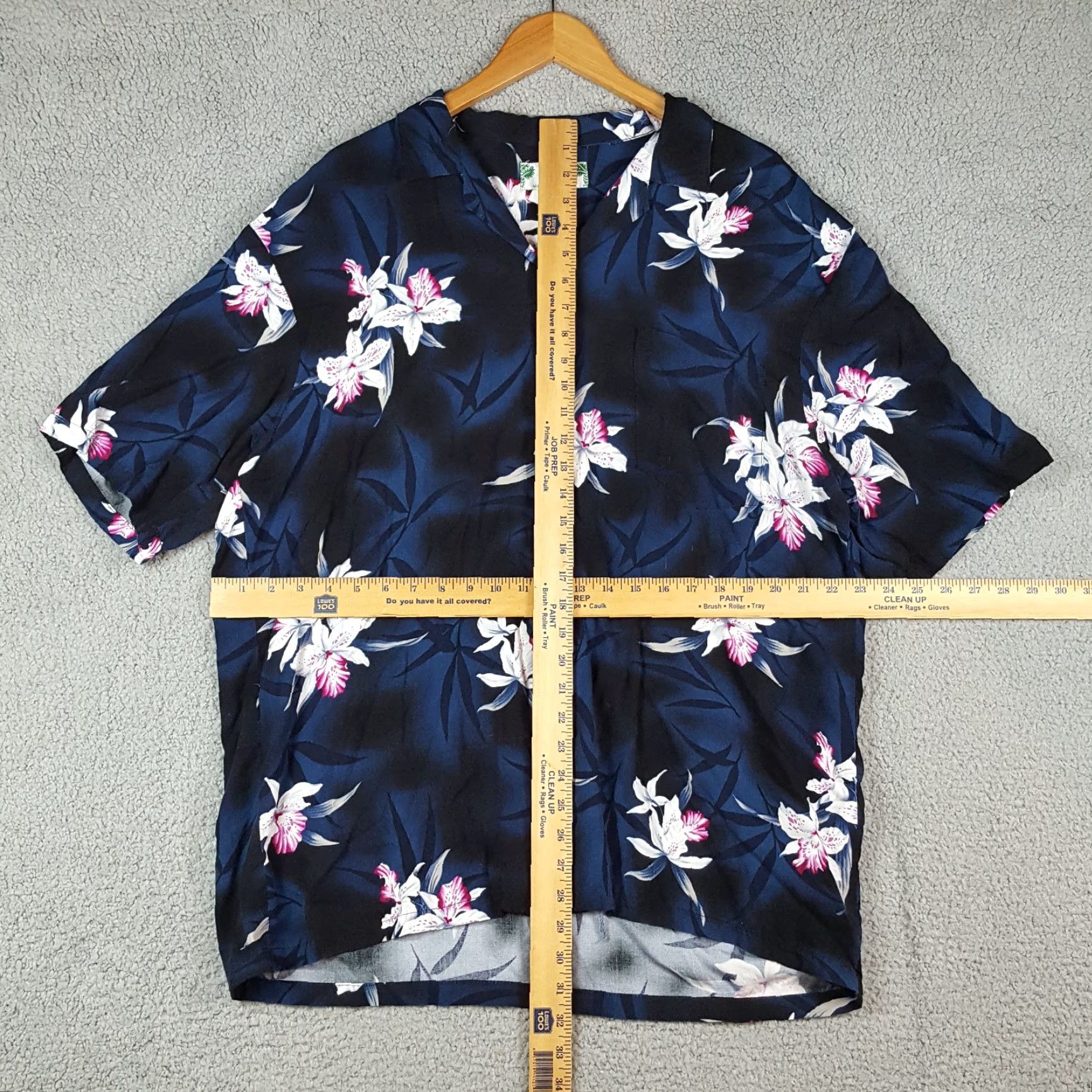 Vintage VINTAGE Two Palms Hawaiian Floral Rayon Button-Up Shirt XL Blue 90s Beach Mens Size US XL / EU 56 / 4 - 5 Thumbnail