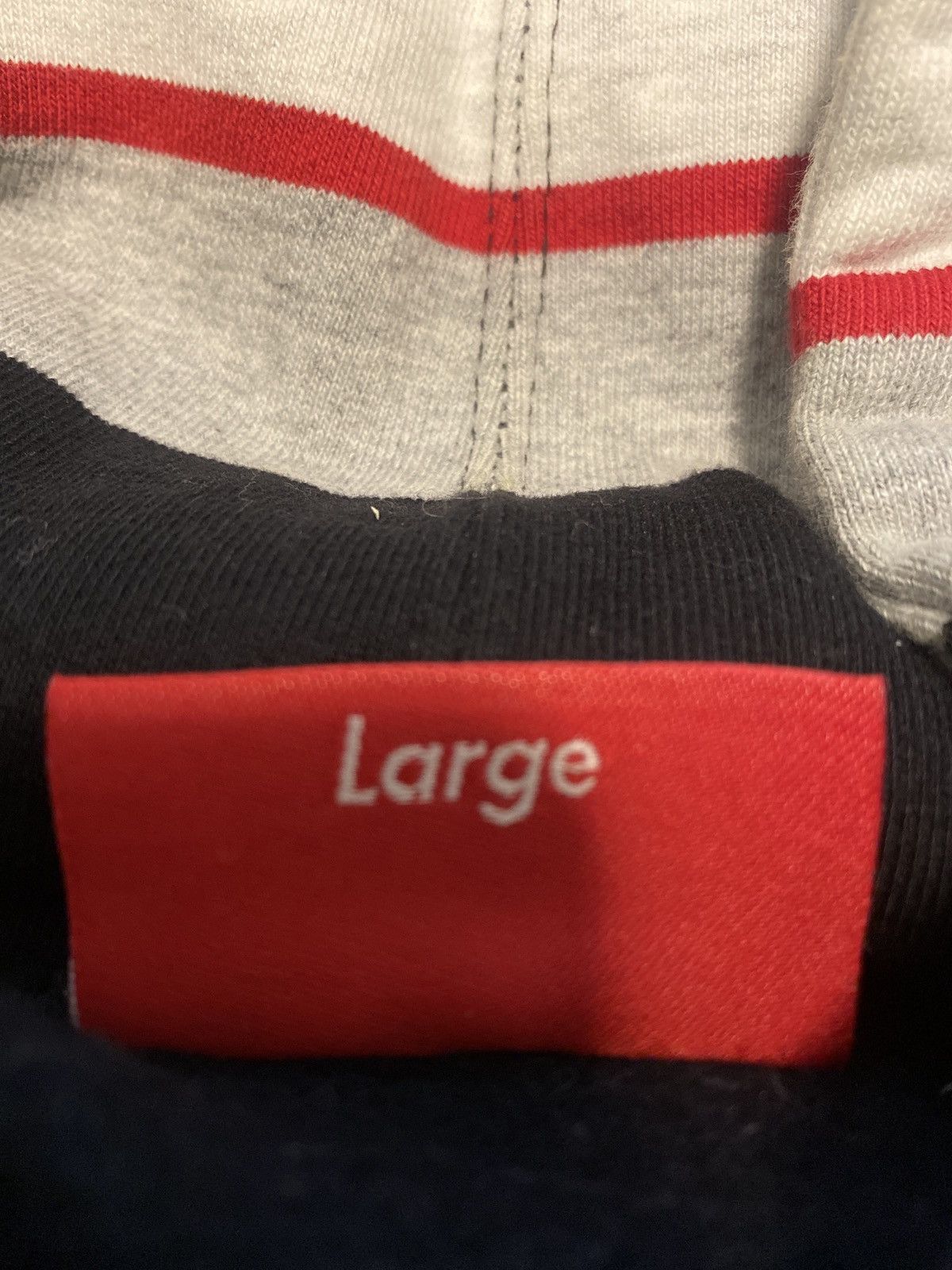 Supreme Supreme Stripe Hooded Sweatshirt Size US L / EU 52-54 / 3 - 5 Thumbnail