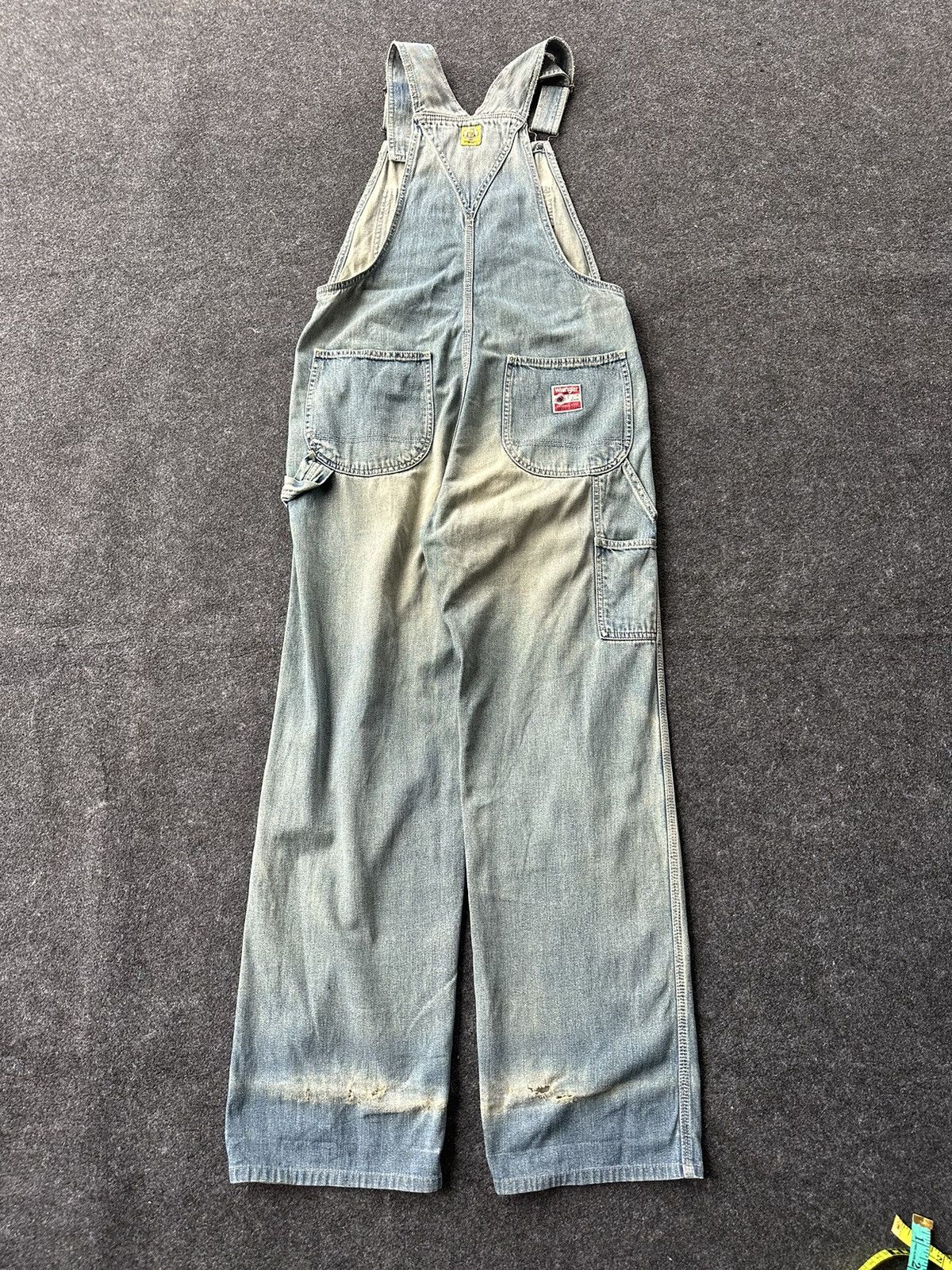 Carhartt Vintage Wrangler Blue Bell Overall Denim W30-32 D256 Size US 30 / EU 46 - 5 Thumbnail