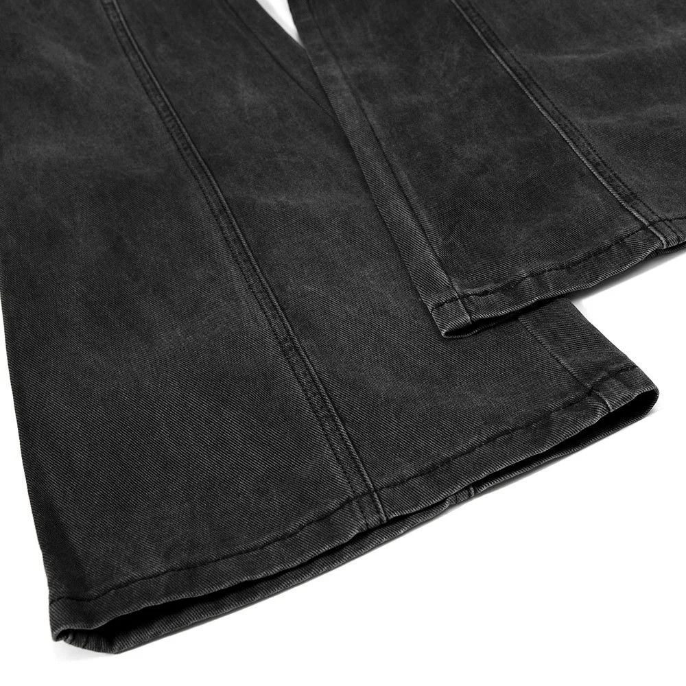 Vintage Men's hippie distressed wide-leg workwear flared jeans Size US 32 / EU 48 - 6 Thumbnail