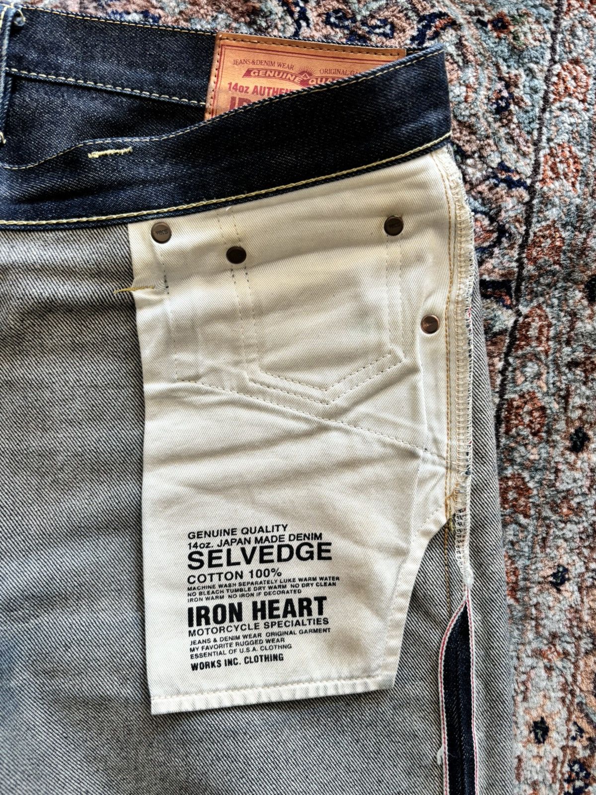 Iron Heart IH-777S-142 Jeans Size 32x36 Size US 32 / EU 48 - 15 Thumbnail