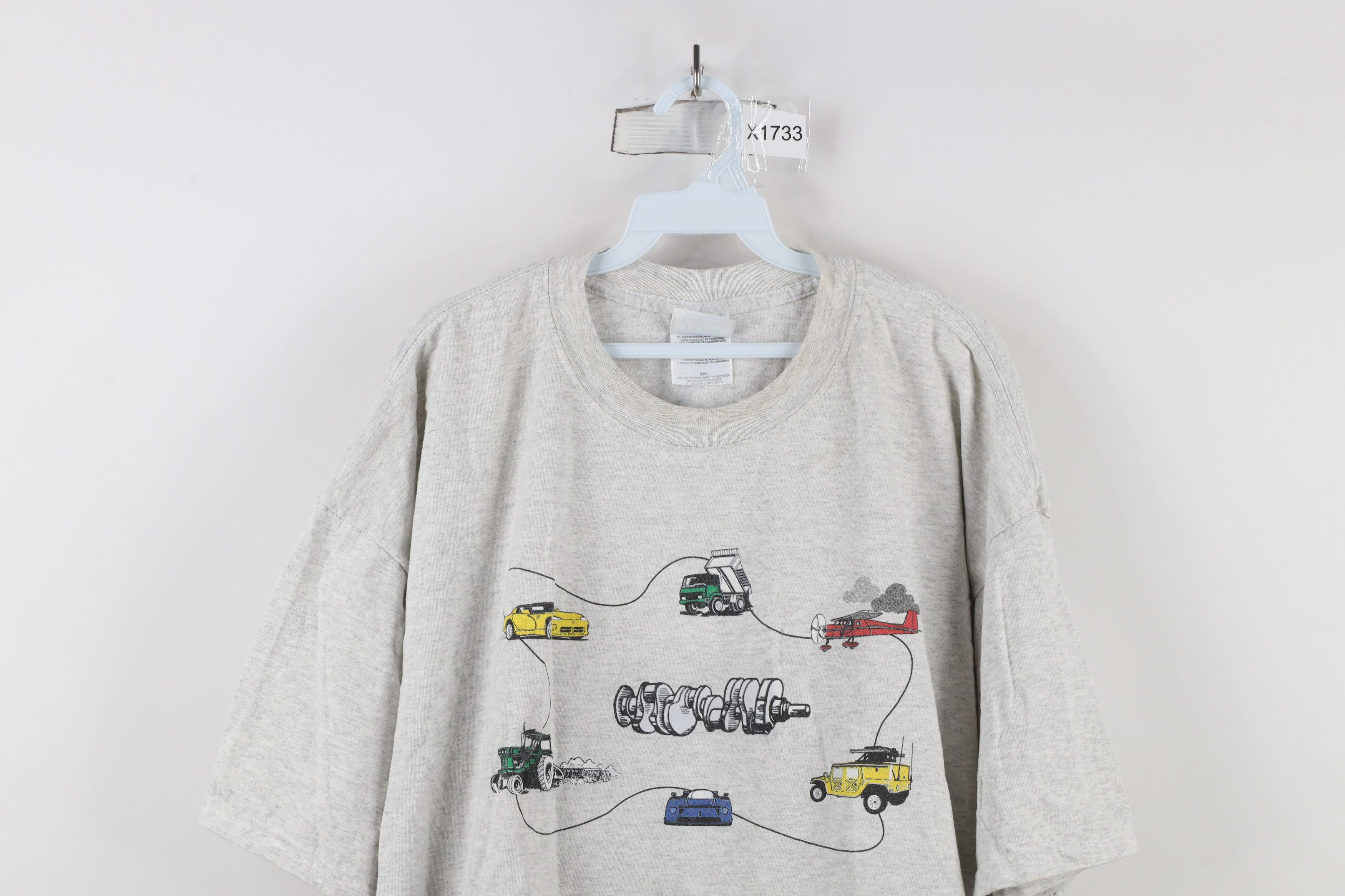 Vintage Vintage Norton Manufacturing Company Engines T-Shirt Gray Size US XXL / EU 58 / 5 - 2 Thumbnail