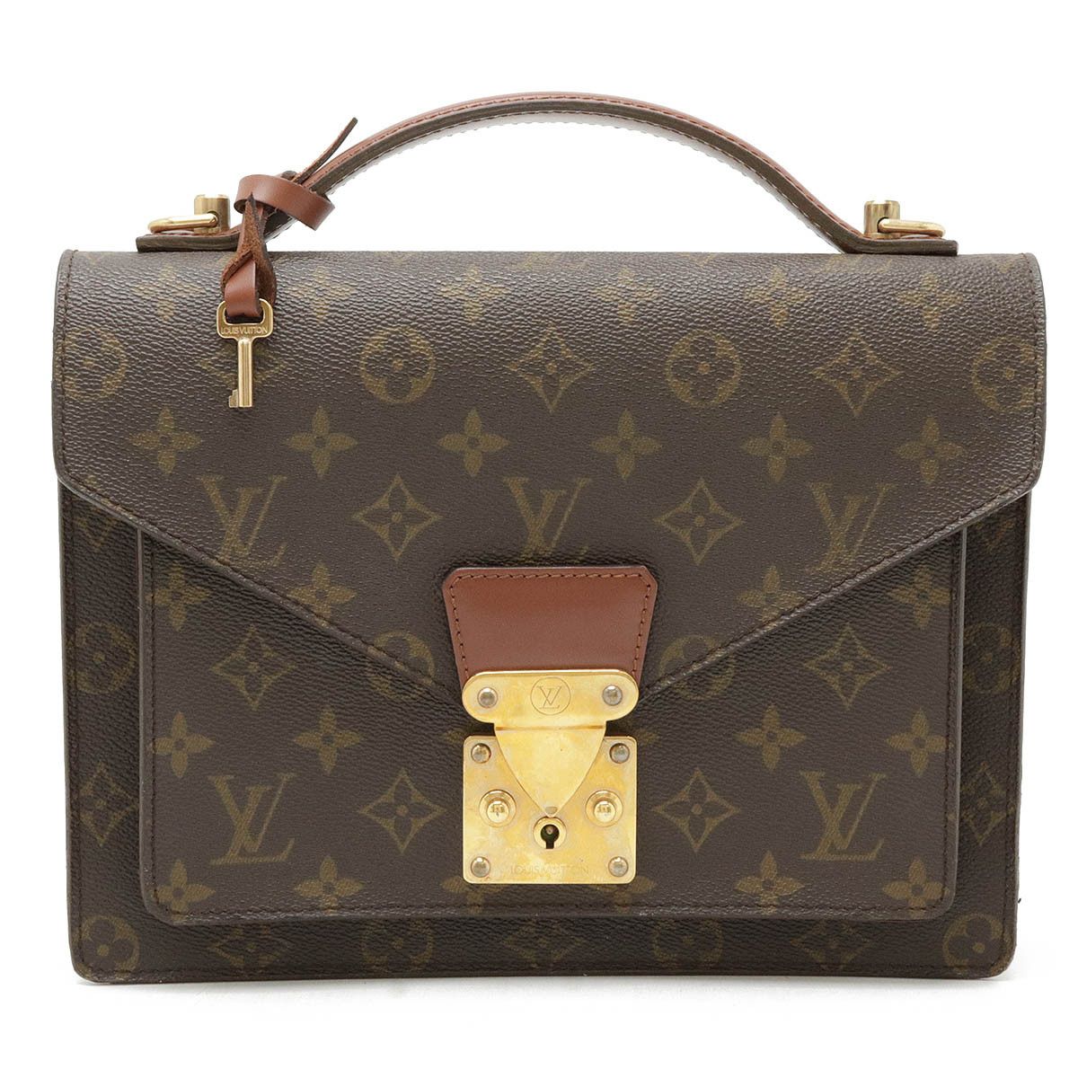 Louis Vuitton Louis Vuitton Louis Vuitton Monogram Monceau 26 Handbag M51187 Canvas Handbag M51187 in Very Good Condition Size ONE SIZE - 1 Thumbnail