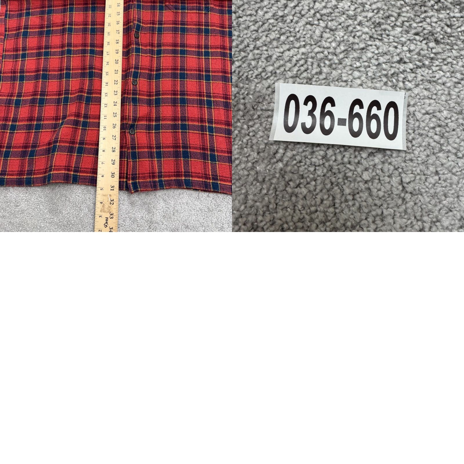 Vintage L.L. Bean Shirt Mens 2XL Red Plaid Button-Down Short Sleeve Outdoor casual Heritage Outdoor Size US XXL / EU 58 / 5 - 9 Thumbnail