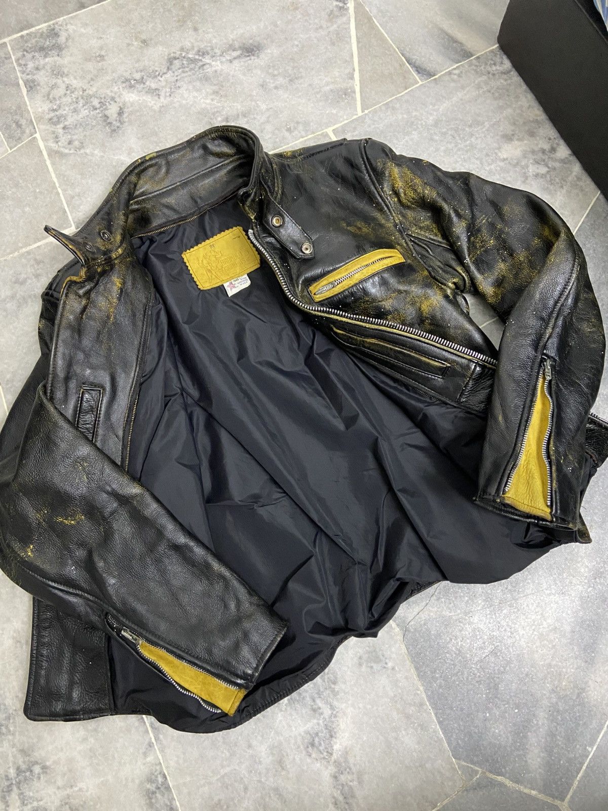 Branded Leather Branded Garments Inc Leather Care Racer Motorcycle jacket Size US S / EU 44-46 / 1 - 10 Thumbnail