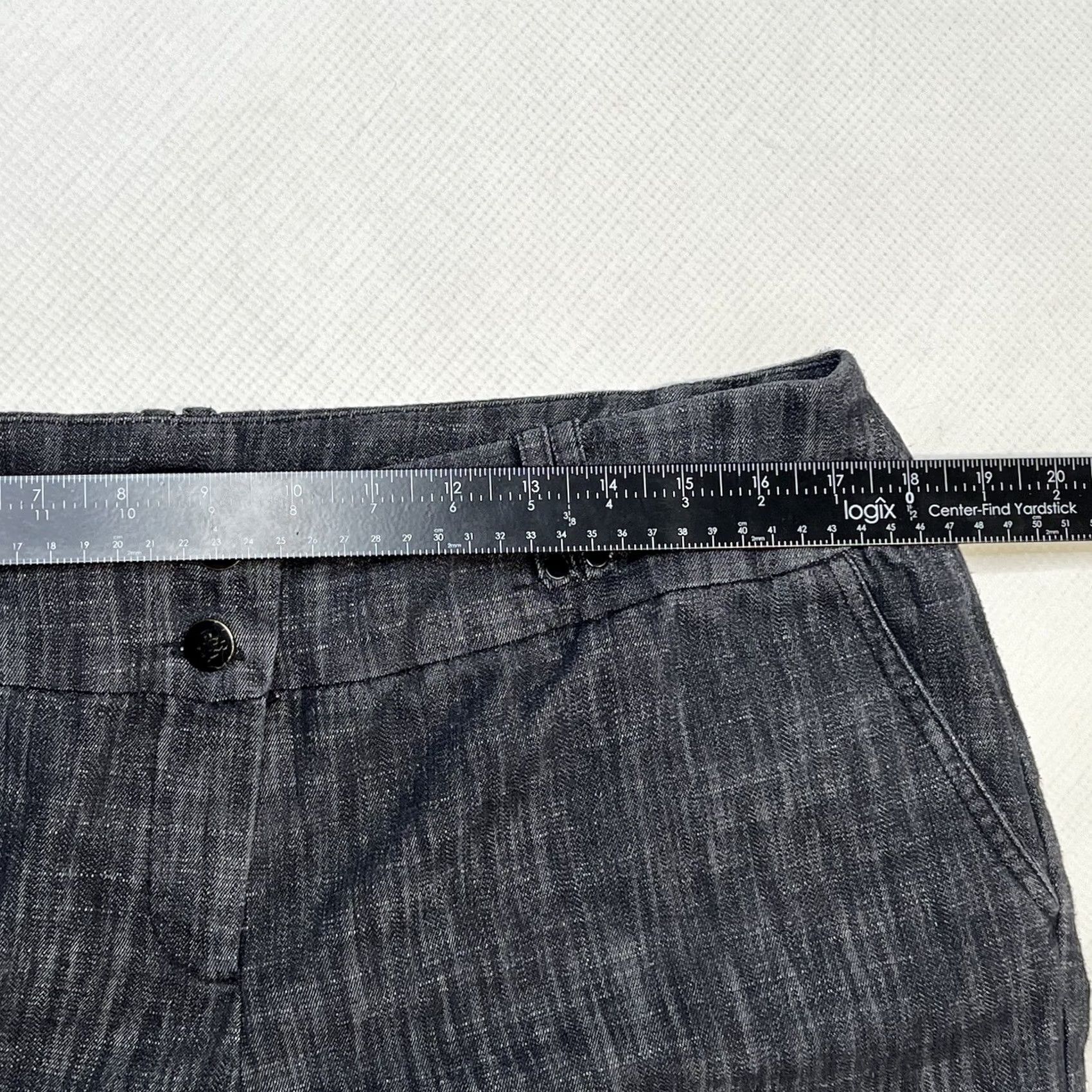 Sandro Sandro Walking Shorts Denim MID-RISE Lightweight Stretch Size 14 20 Inseam Blue/Gray Casual Travel 40s College Mens Women Size 36" / US 14 / IT 50 - 7 Thumbnail