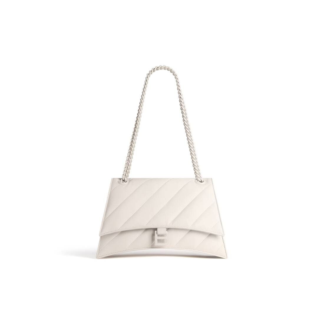 Balenciaga o1srvl11e0825 Size: OS / Crush Medium Chain Bag Quilted Size ONE SIZE - 1 Thumbnail