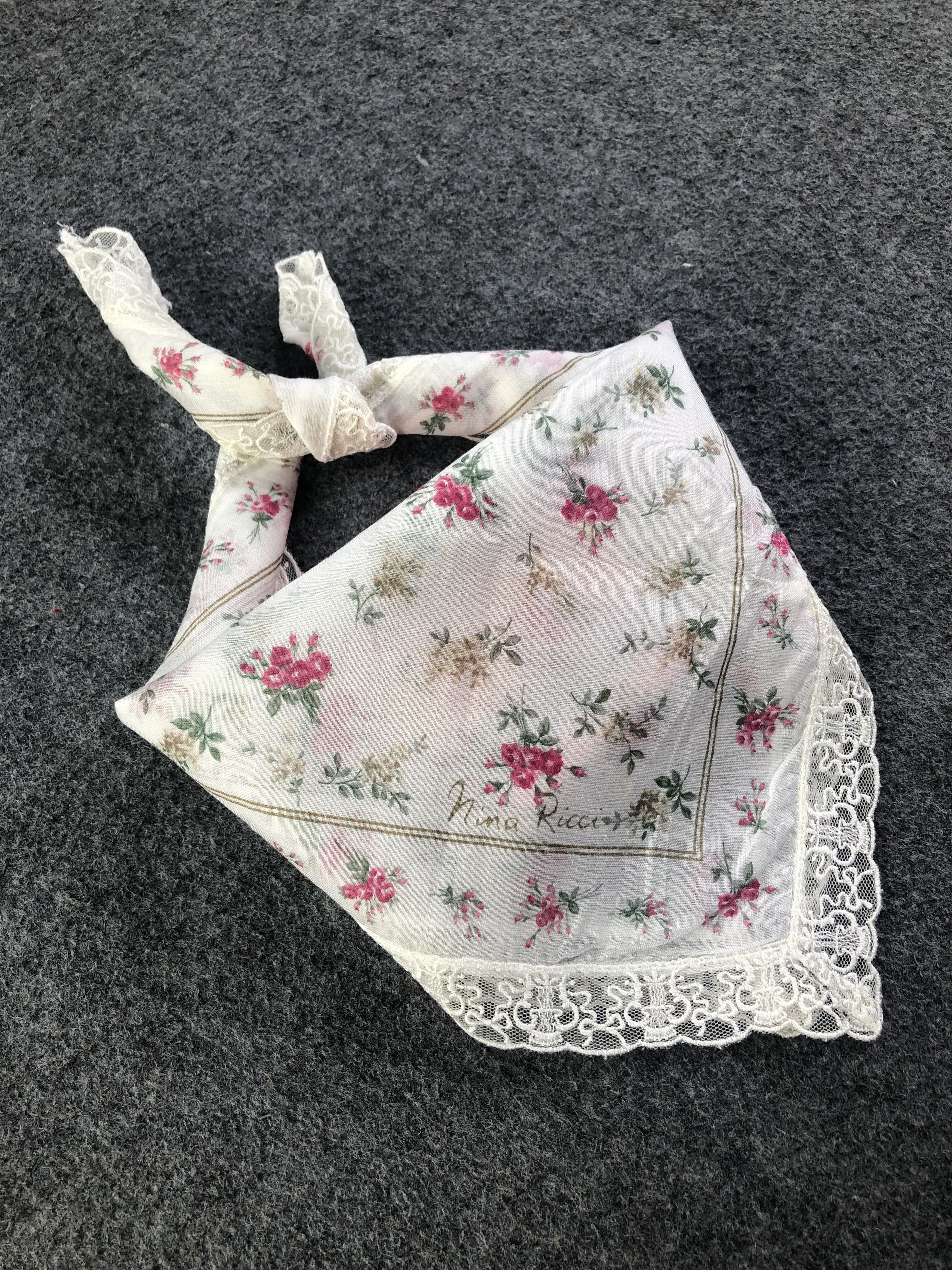 Nina Ricci × Vintage Nina Ricci Handkerchief / Bandana / Neckerchief Size ONE SIZE - 2 Thumbnail