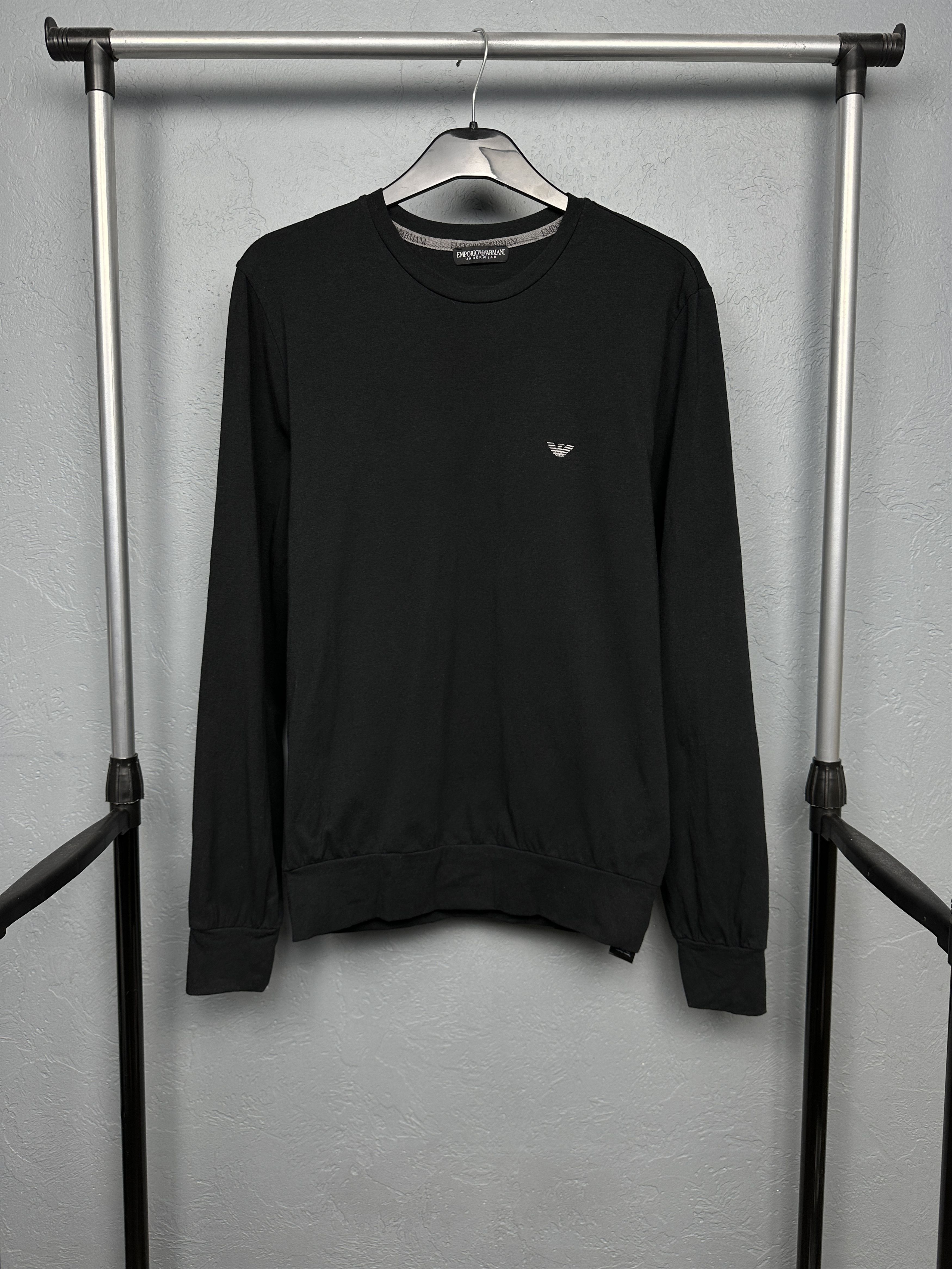 Emporio Armani Emporio Armani Mens Long Sleeve T-Shirt Size US S / EU 44-46 / 1 - 1 Thumbnail
