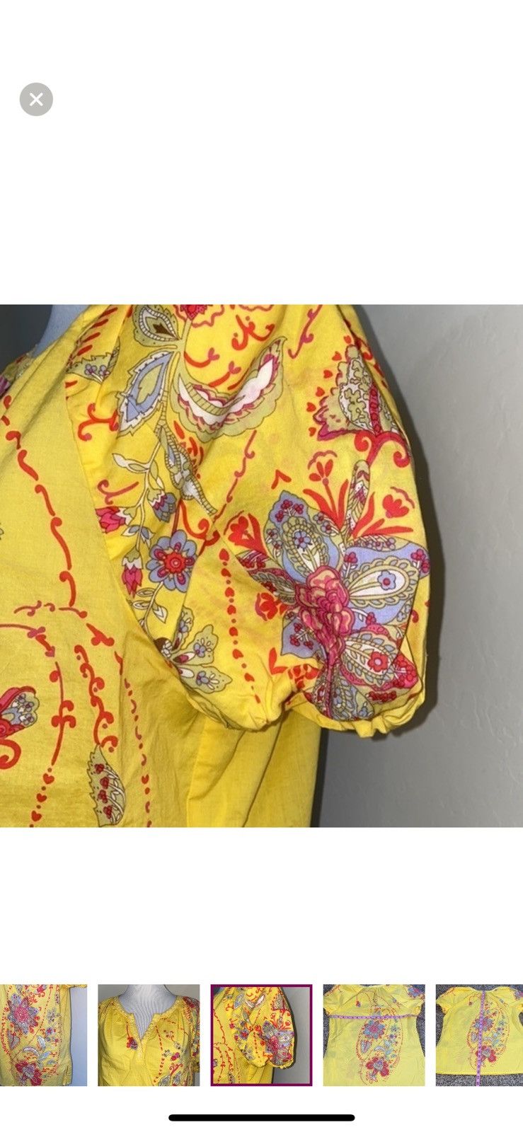 Robert Graham Robert graham small floral blouse Size S / US 4 / IT 40 - 2 Thumbnail