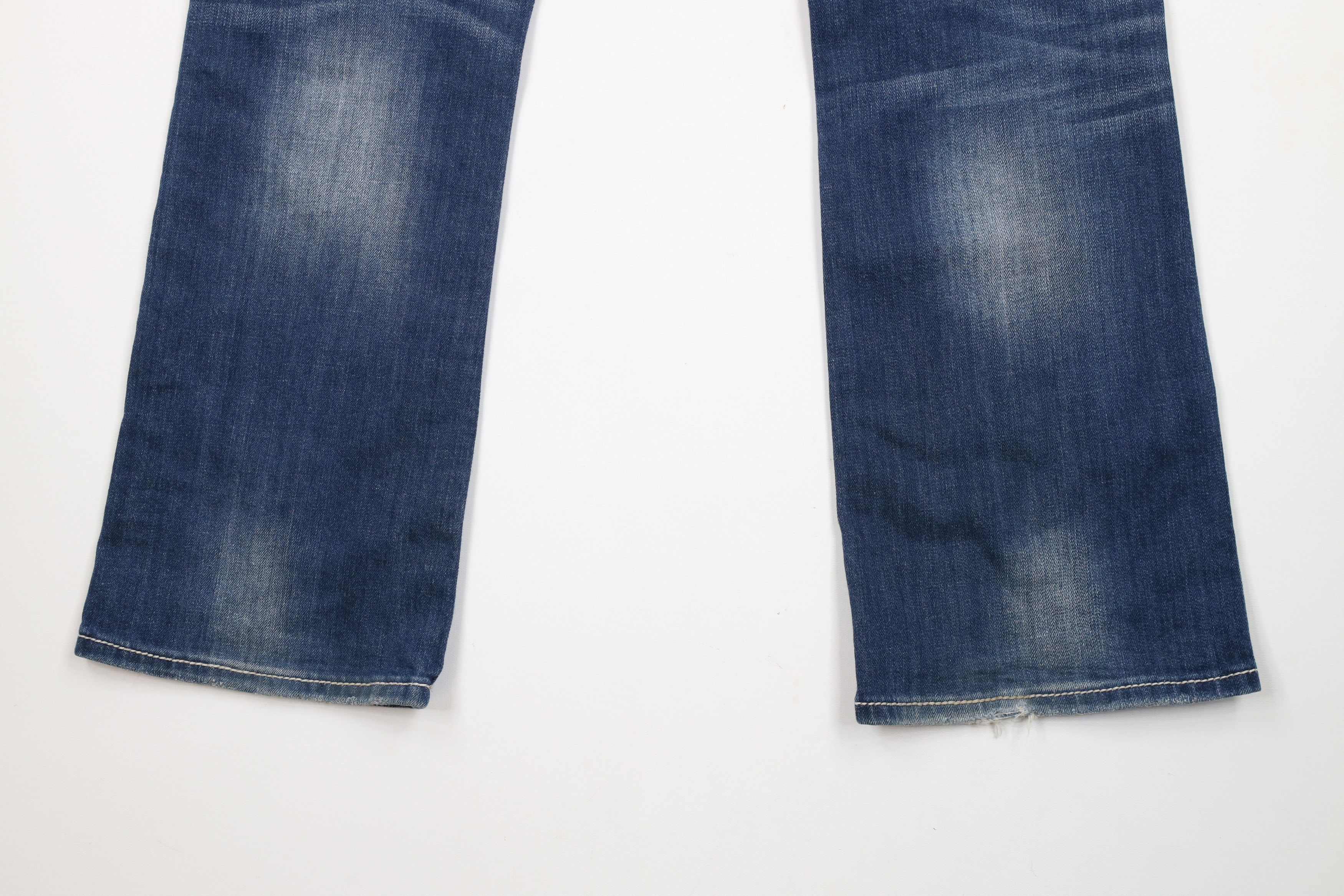 Miss Me × Vintage Miss Me Thick Stitch Jeweled Sequin Easy Boot Leg Jeans Size 30" / US 8 / IT 44 - 12 Thumbnail