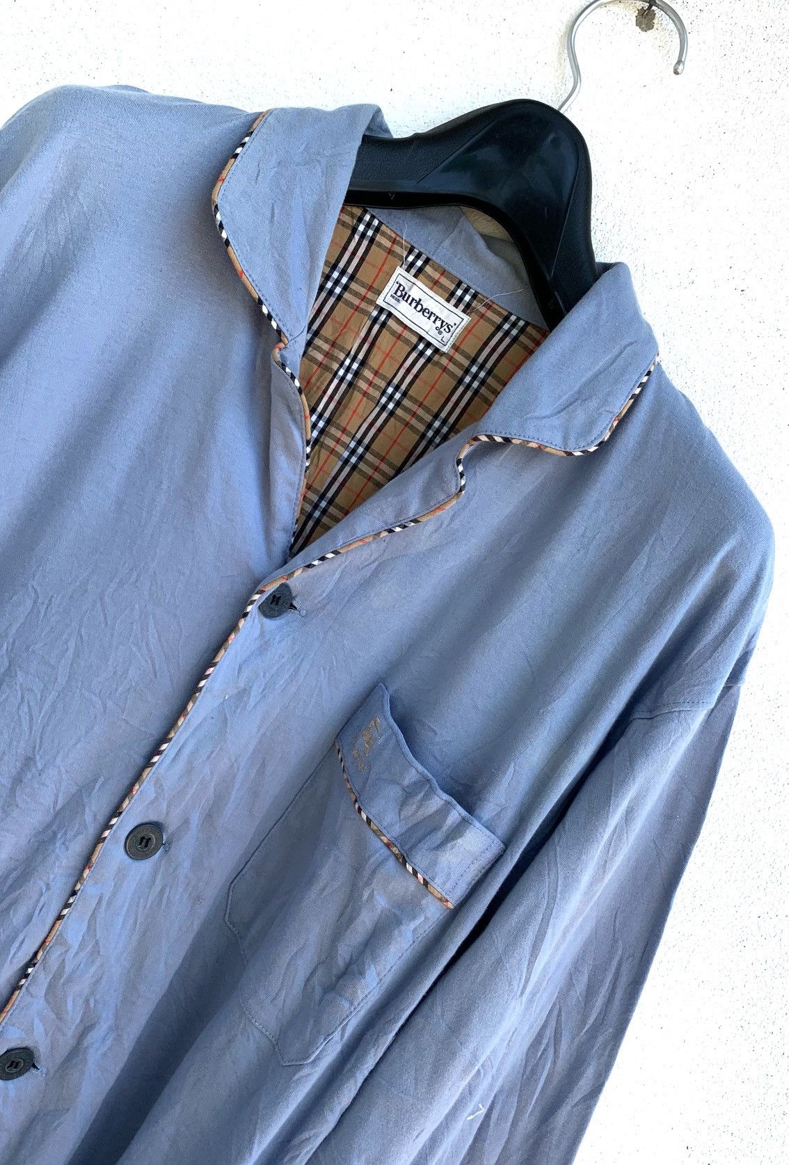Burberry × Vintage Vintage Burberrys Sleepwear Size US L / EU 52-54 / 3 - 3 Thumbnail