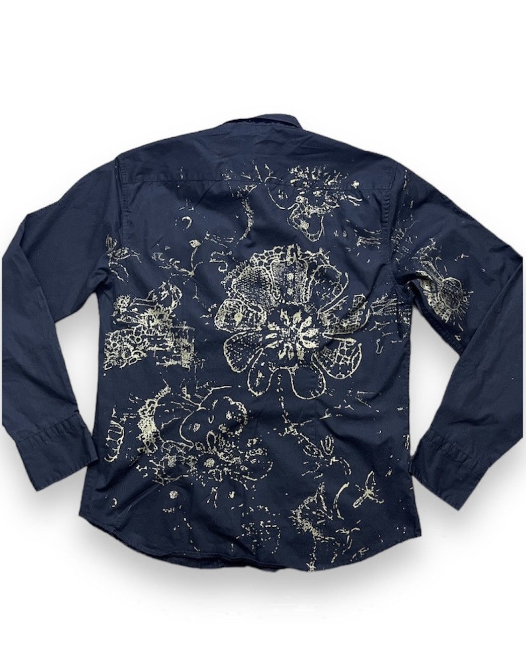 Balmain × Vintage Balmain Paris Shirts Paints Splattered Arts Size US L / EU 52-54 / 3 - 1 Thumbnail