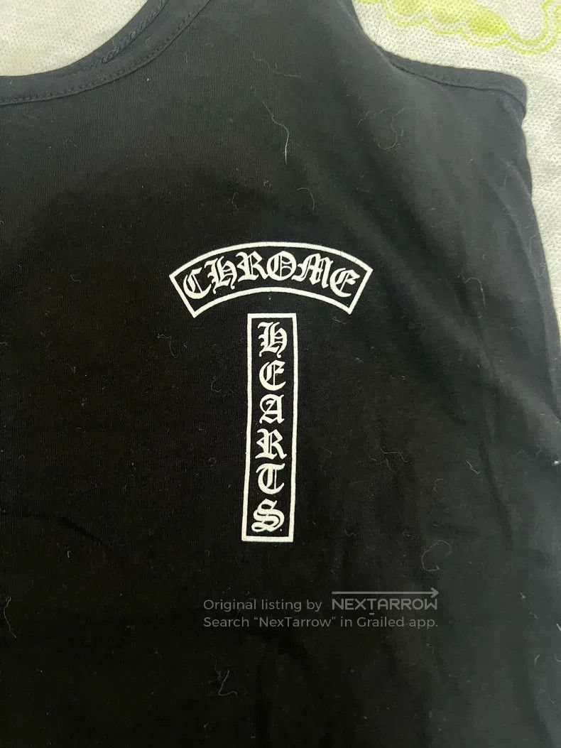 Chrome Hearts CHROME HEARTS Size S Grey three-cross flocking vest Size US S / EU 44-46 / 1 - 5 Thumbnail