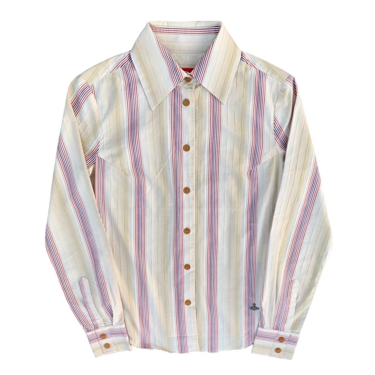 image of Vivienne Westwood Red Label Stripes Shirt, Women's (Size Small)