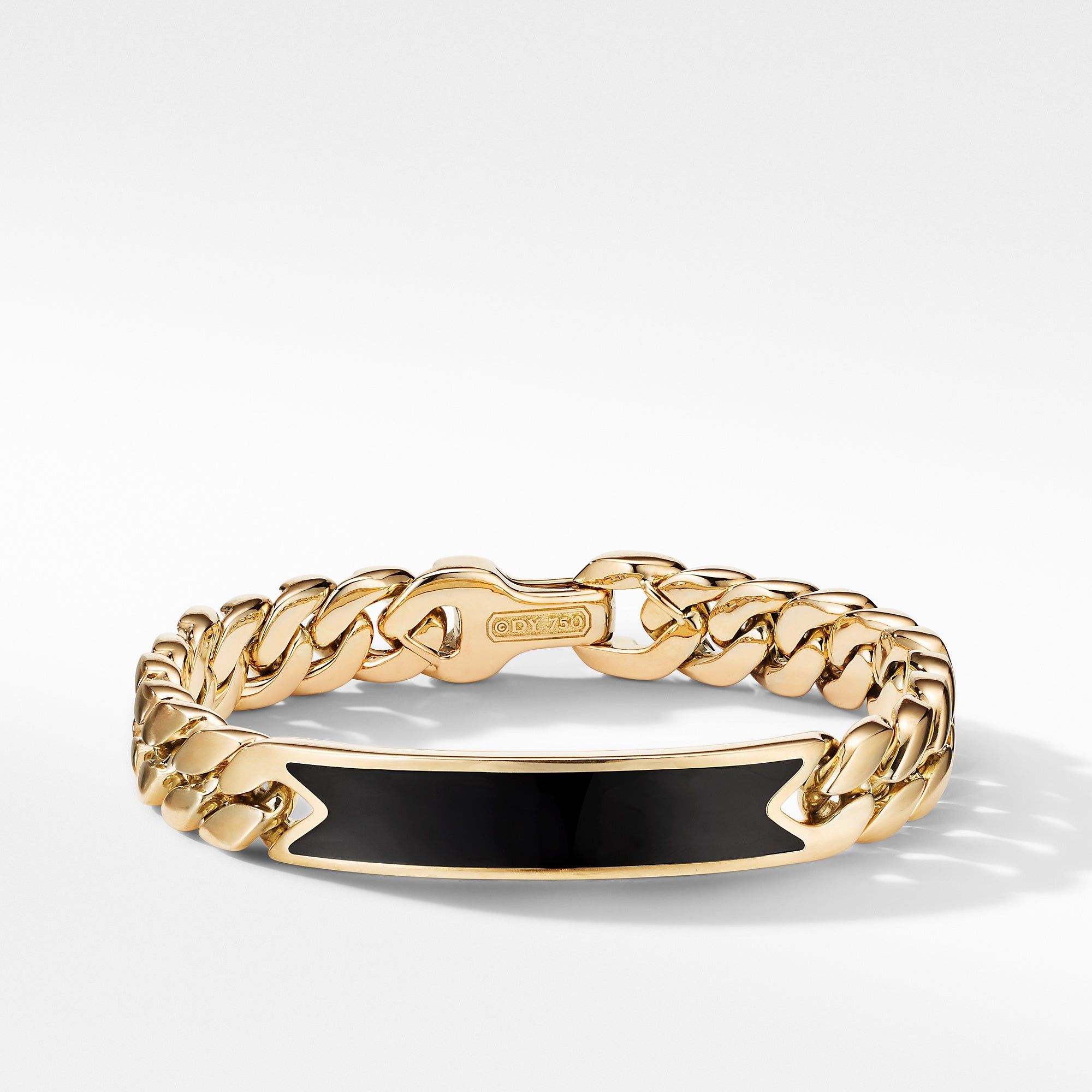David Yurman o1w1db10325 Size:OS/Curb Chain Id Bracelet in Golden Size ONE SIZE - 1 Thumbnail