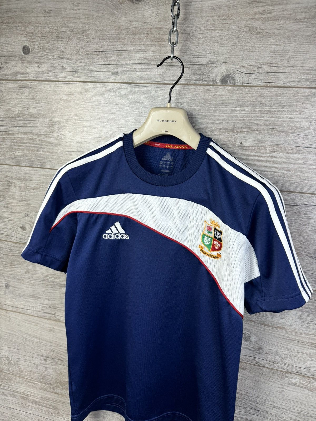 Adidas ADIDAS British & Irish Lions 2009 South Africa Rugby Shirt Size US S / EU 44-46 / 1 - 4 Thumbnail