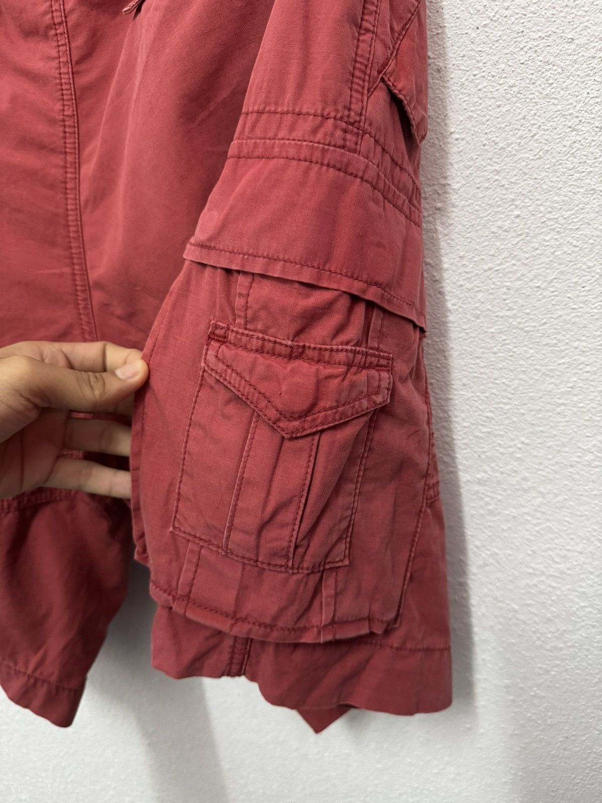Polo Ralph Lauren × Vintage Vintage Polo Ralph Lauren Cargo Multi Pocket Short Pants Size US 36 / EU 52 - 7 Thumbnail