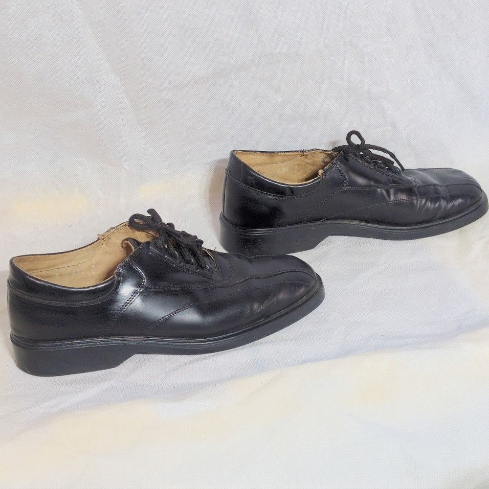Other Monarca Sport Sz 8 Classic Black Leather Men's Dress Shoes Size US 8 / EU 41 - 5 Thumbnail