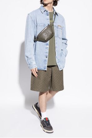 Gucci o1loc1c0326 831661 Men's Gucci Re-Web Sneakers in Grey Size US 15 / EU 48 - 3 Thumbnail