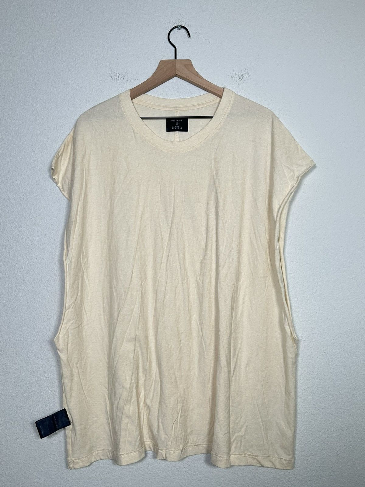 Fear of God Oversized Open arm hole Inside out tank Size US XL / EU 56 / 4 - 1 Thumbnail