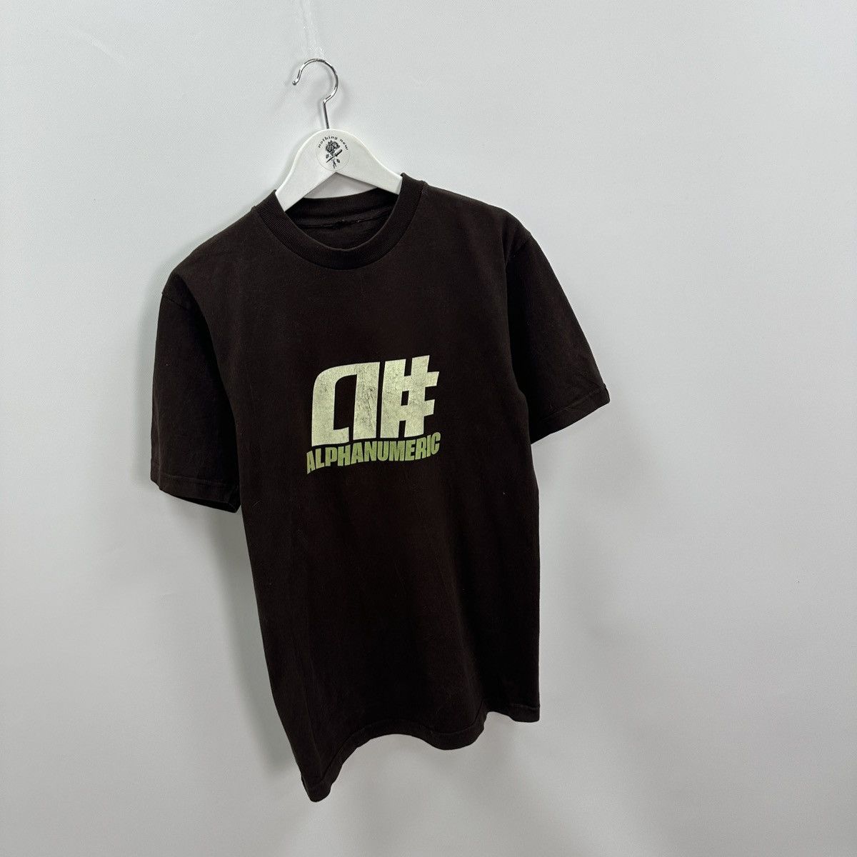 Alphanumeric Vintage 90s Alpha Numeric Clothing OG logo tee y2k washed Size US L / EU 52-54 / 3 - 3 Thumbnail