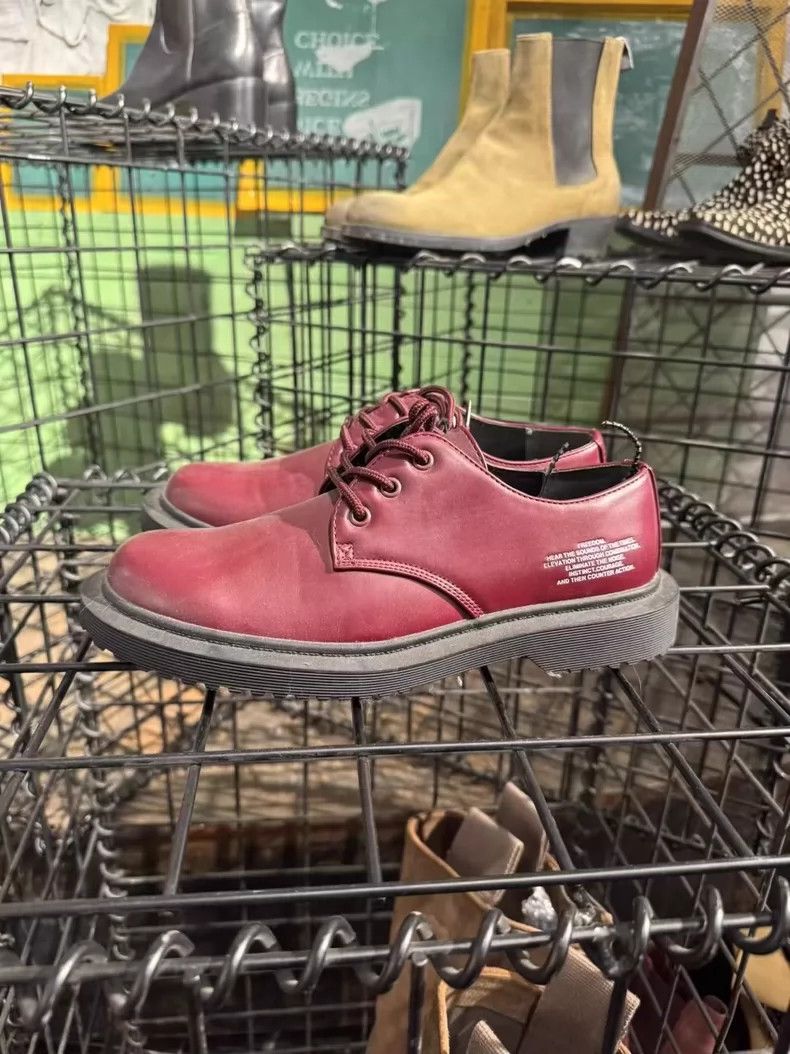 Undercover Undercover Slogan Derby Leather Shoes 2504-Nextarrow Size US 8 / EU 41 - 2 Thumbnail