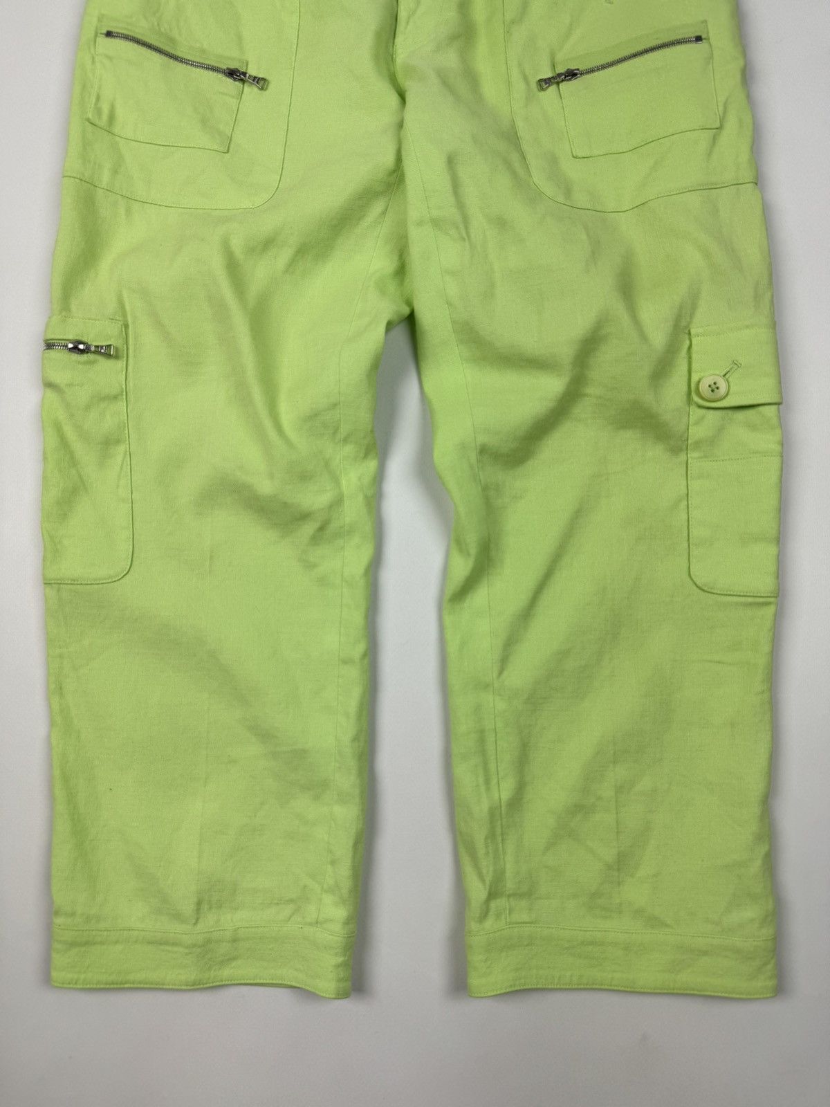 Ralph Lauren Black Label Ralph Lauren Black Label Linen Blend Capri Cargo Pants Size 27" / US 4 / IT 40 - 3 Thumbnail