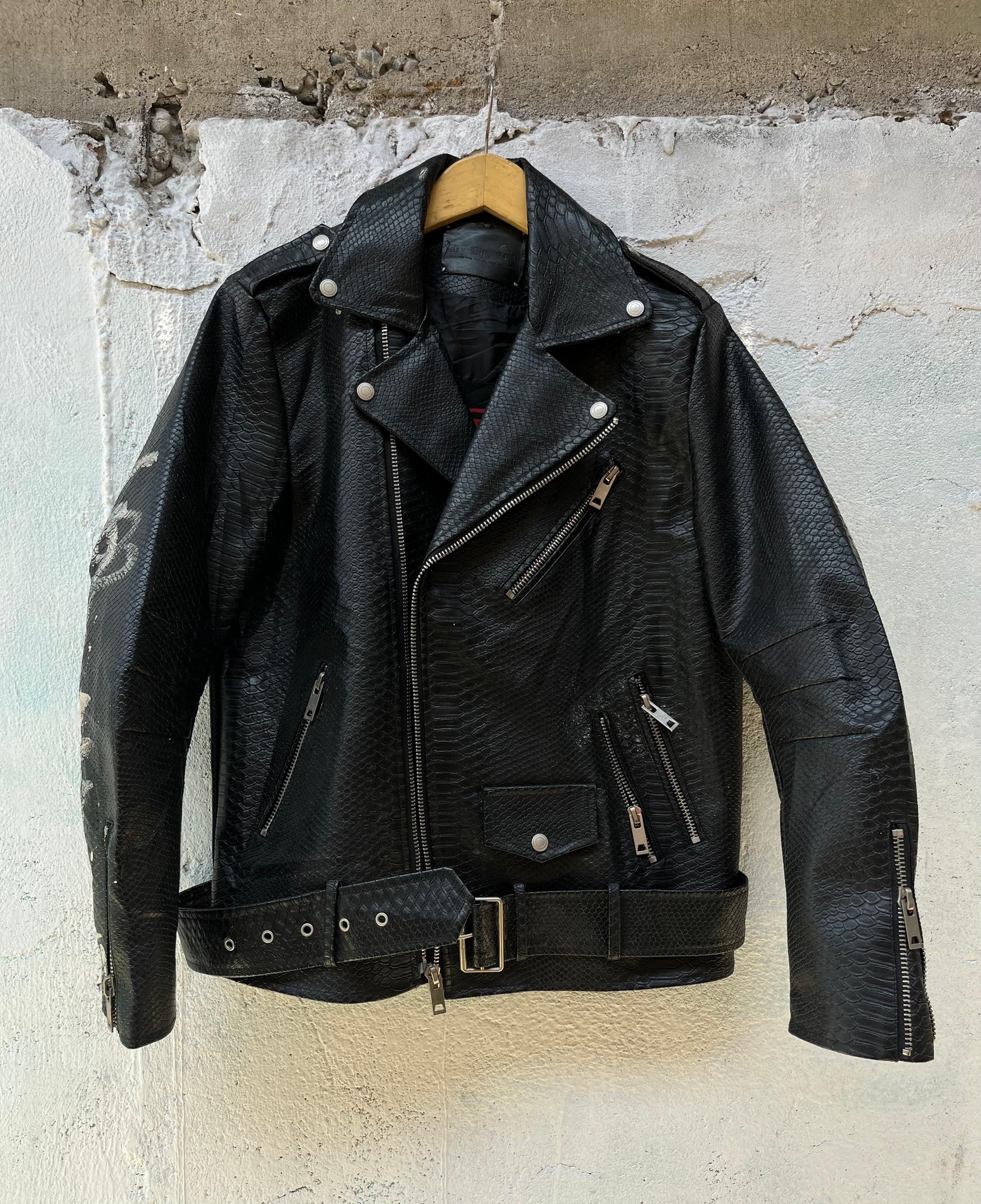 ByTheR By The R Ramones Leather Jacket Size US XL / EU 56 / 4 - 1 Thumbnail