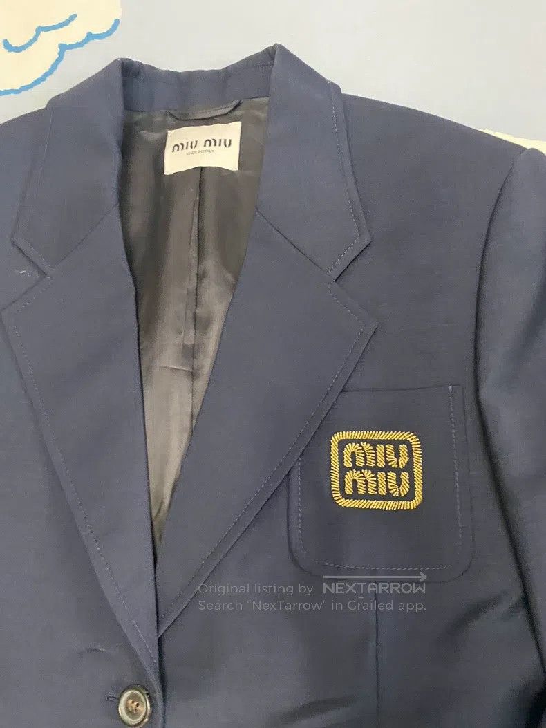 Miu Miu Miu Miu 42 overcoat Size L / US 10 / IT 46 - 2 Thumbnail