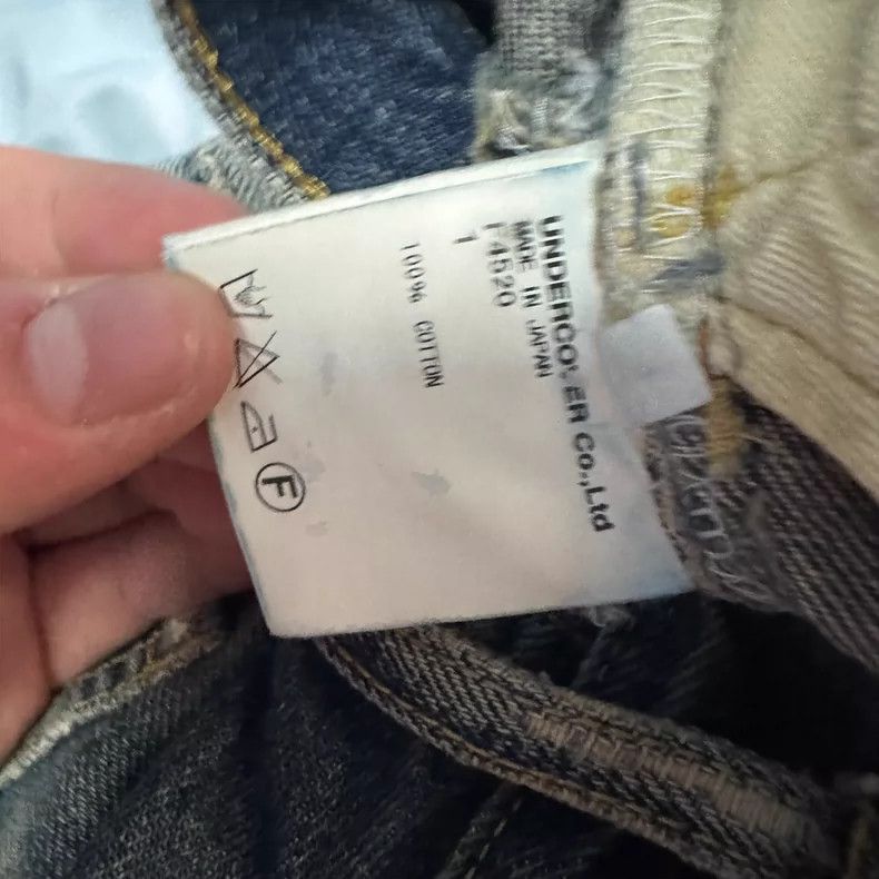 Undercover Undercover SizeS 10AW cut and patch Takahiro Miyashita jean Size US 30 / EU 46 - 2 Thumbnail