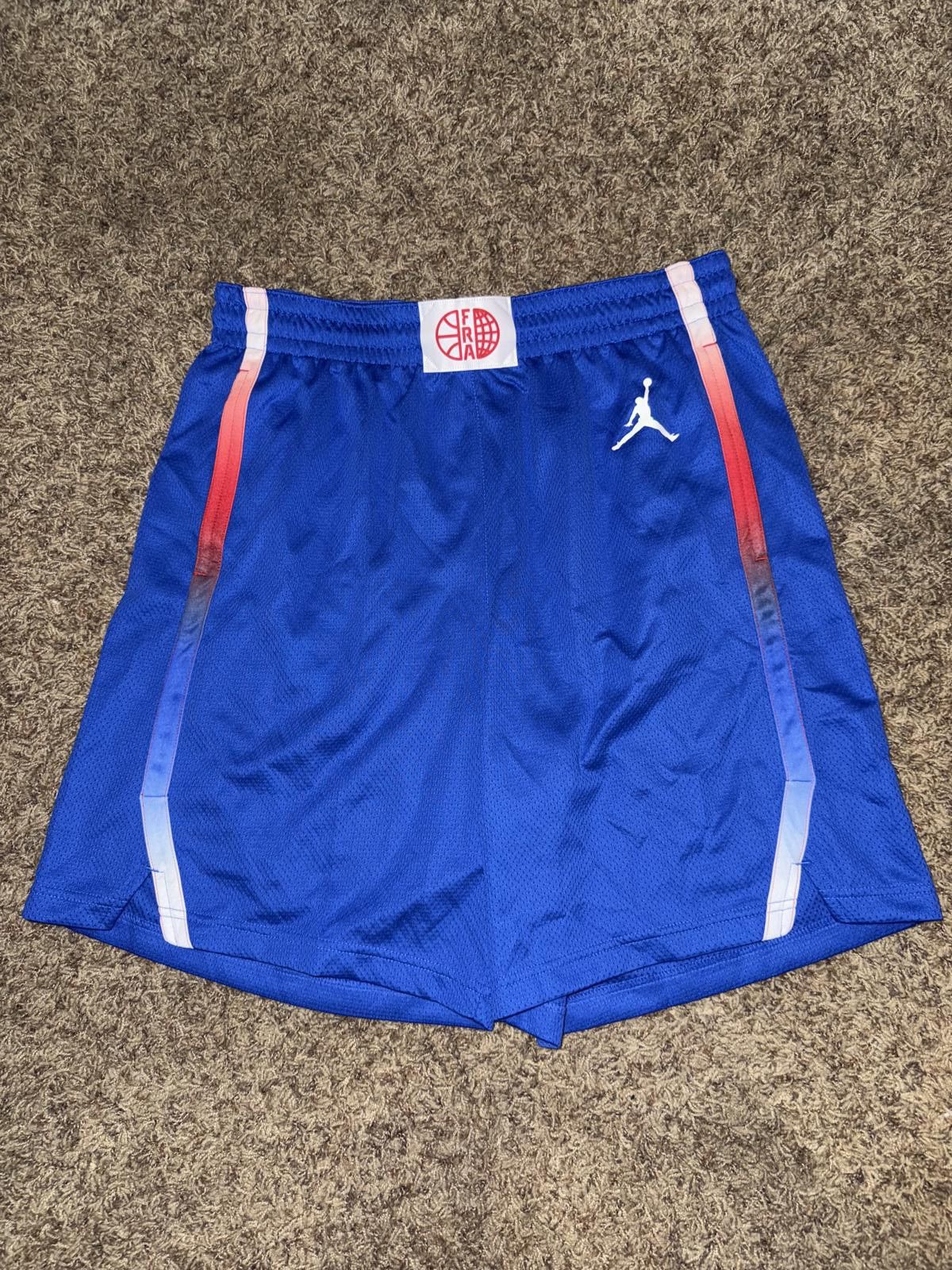 Nike Nike Men’s France Limited Road Basketball Shorts Sample Size US 32 / EU 48 - 1 Thumbnail