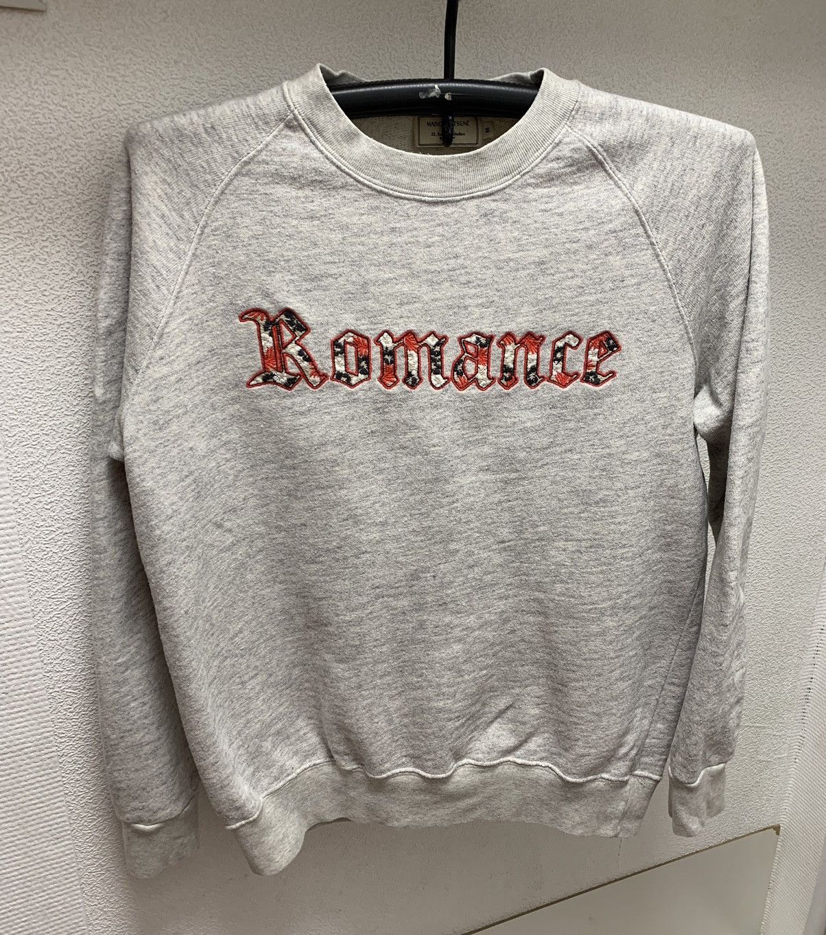 Maison Kitsune Maison Kitsune Romance grey sweatshirt M size Size US M / EU 48-50 / 2 - 1 Thumbnail
