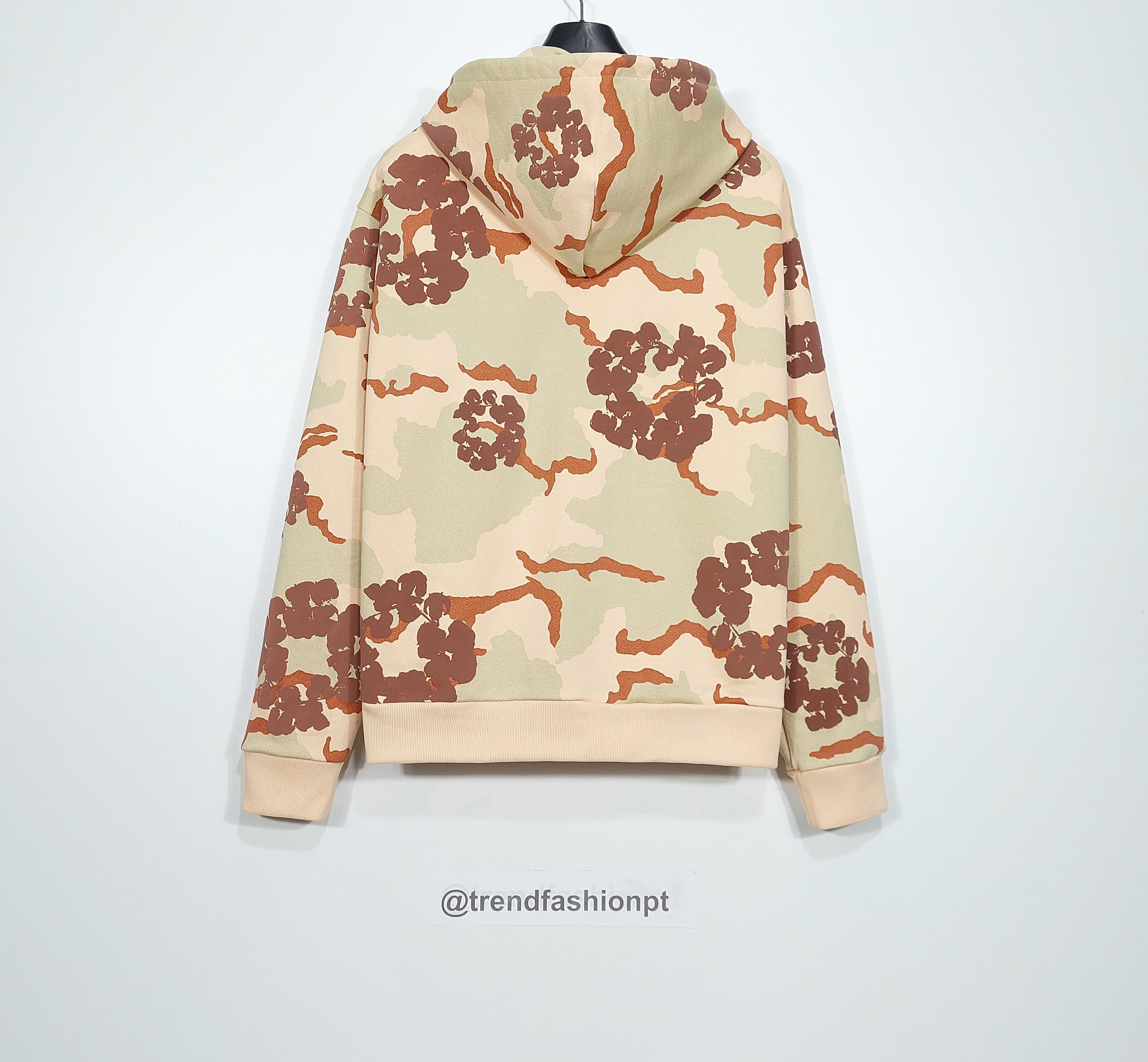 DENIM TEARS cotton wreath zip hoodie - camou tan L Size US L / EU 52-54 / 3 - 10 Thumbnail