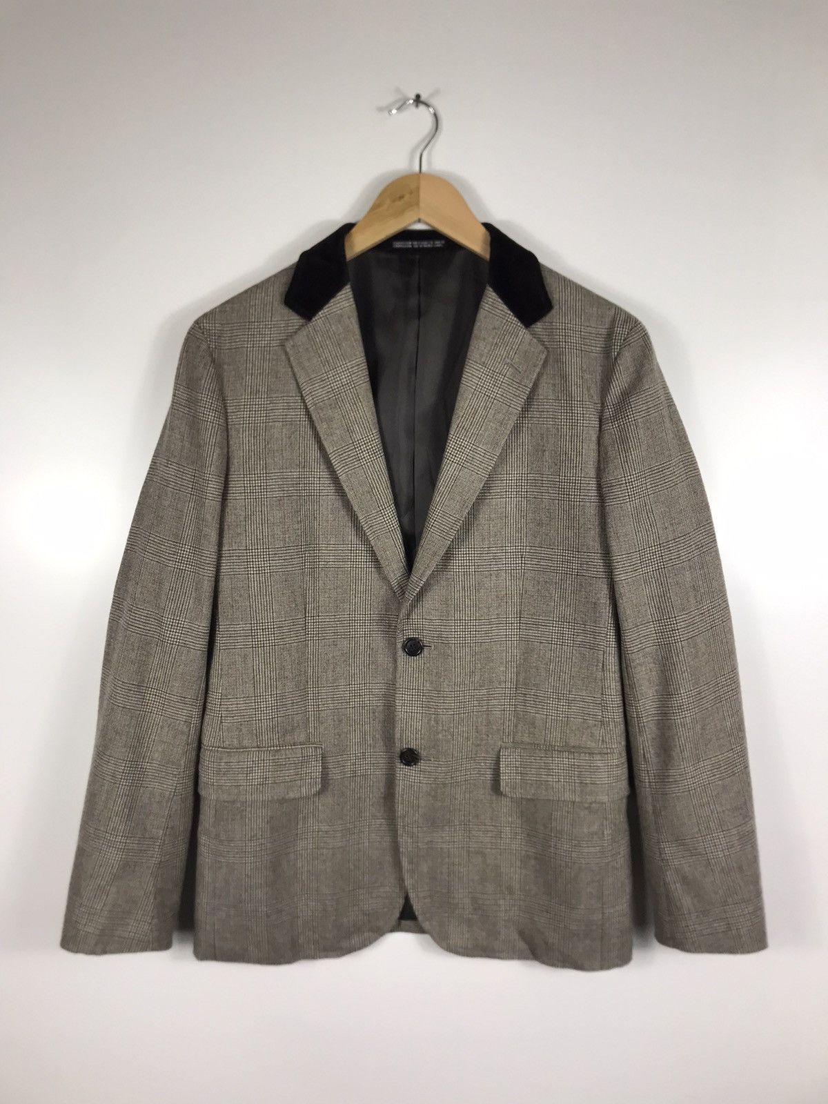 Japanese Brand × Yohji Yamamoto ⚡️Ined Homme Yohji Yamamoto Wool Single Breast Blazer Size 46R - 1 Thumbnail