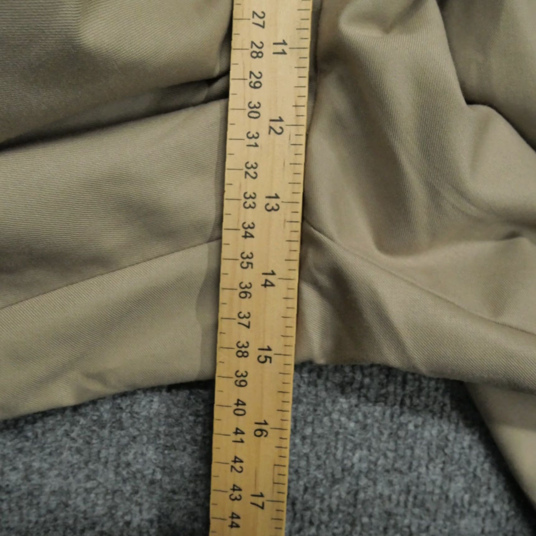 Vintage Circo La Moda Pants Mens 40x32 Tan Khaki Pleated Dress Super Deluxe Micro Tech Size US 40 / EU 56 - 7 Thumbnail
