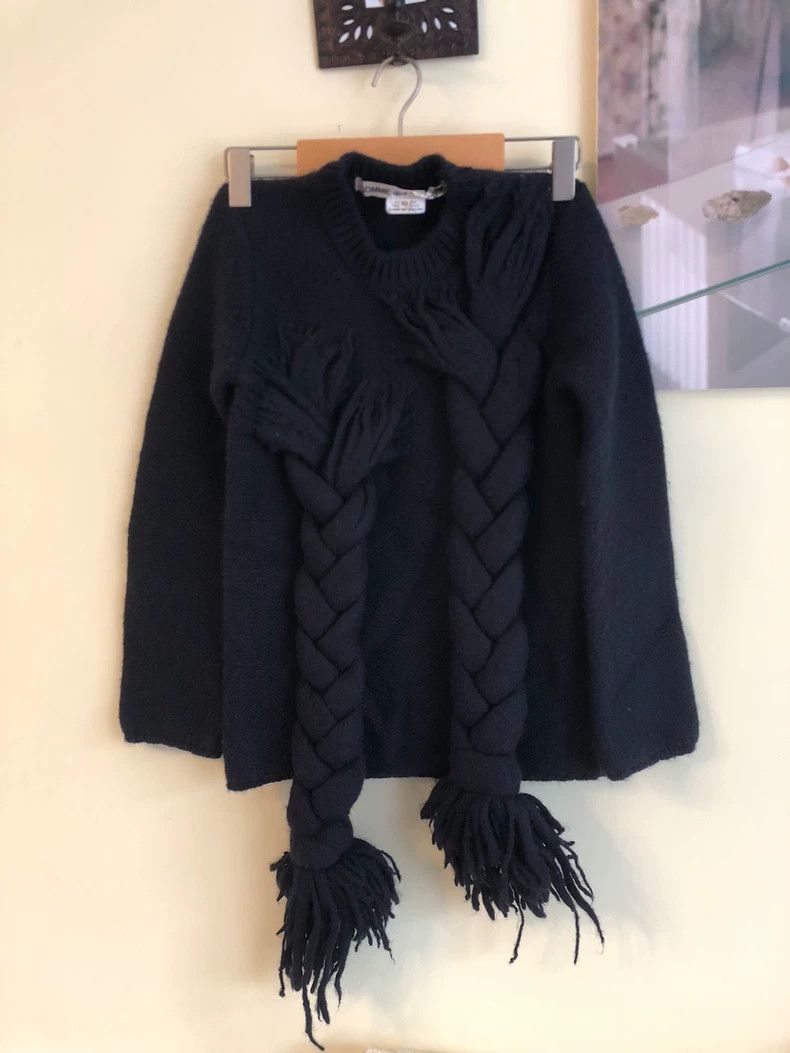 Comme des Garcons Comme Des Garcons Dark blue sweater Size XS / US 0-2 / IT 36-38 - 2 Thumbnail