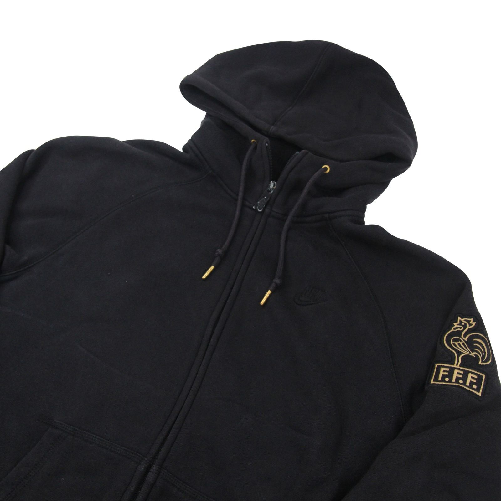 Nike × Vintage Vintage Nike F.F.F France Football Federation Hoodie Size US L / EU 52-54 / 3 - 2 Thumbnail