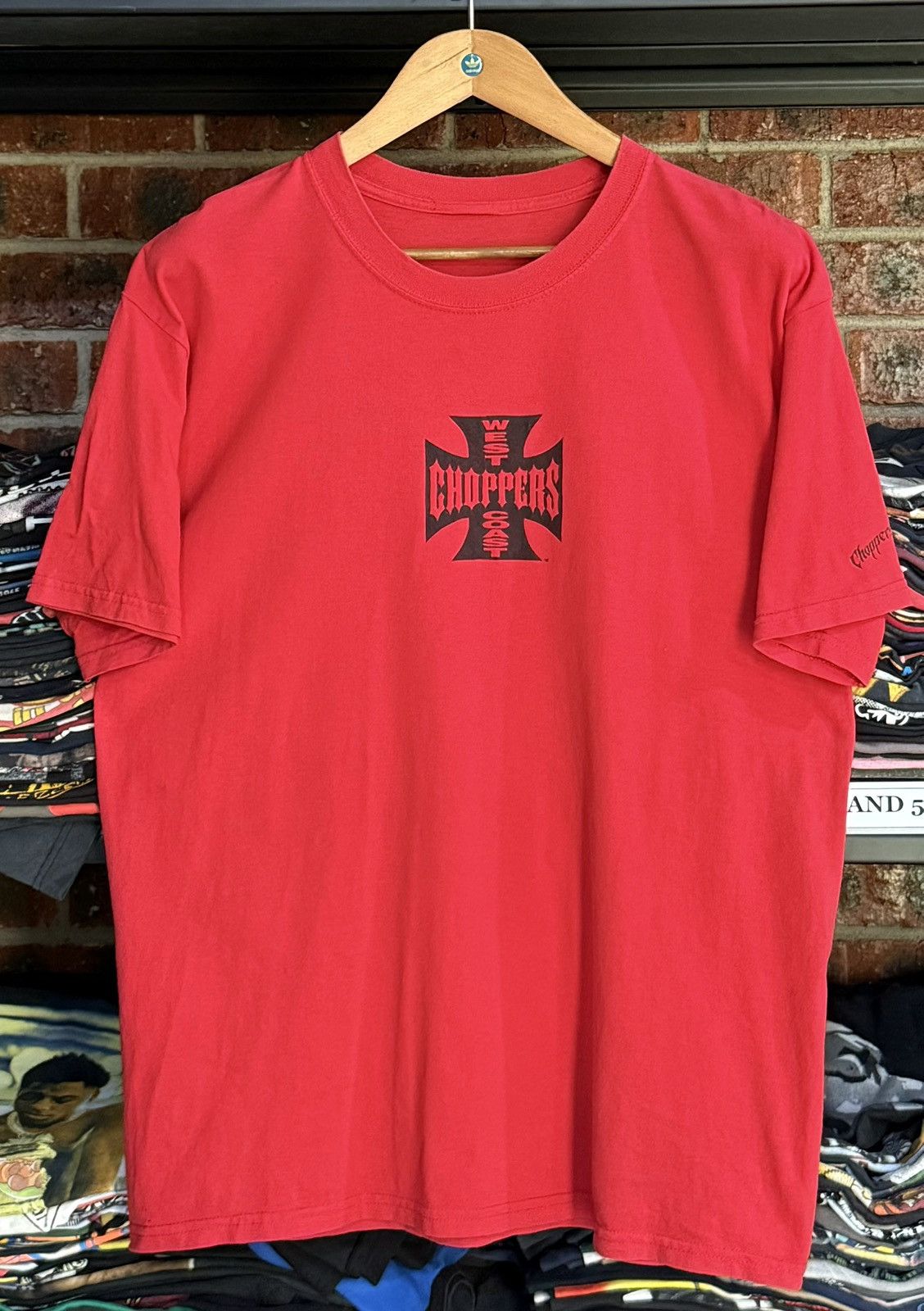 West Coast Choppers Vintage West Coast Choppers Cash Only & Fuck You For Life Size US L / EU 52-54 / 3 - 2 Thumbnail