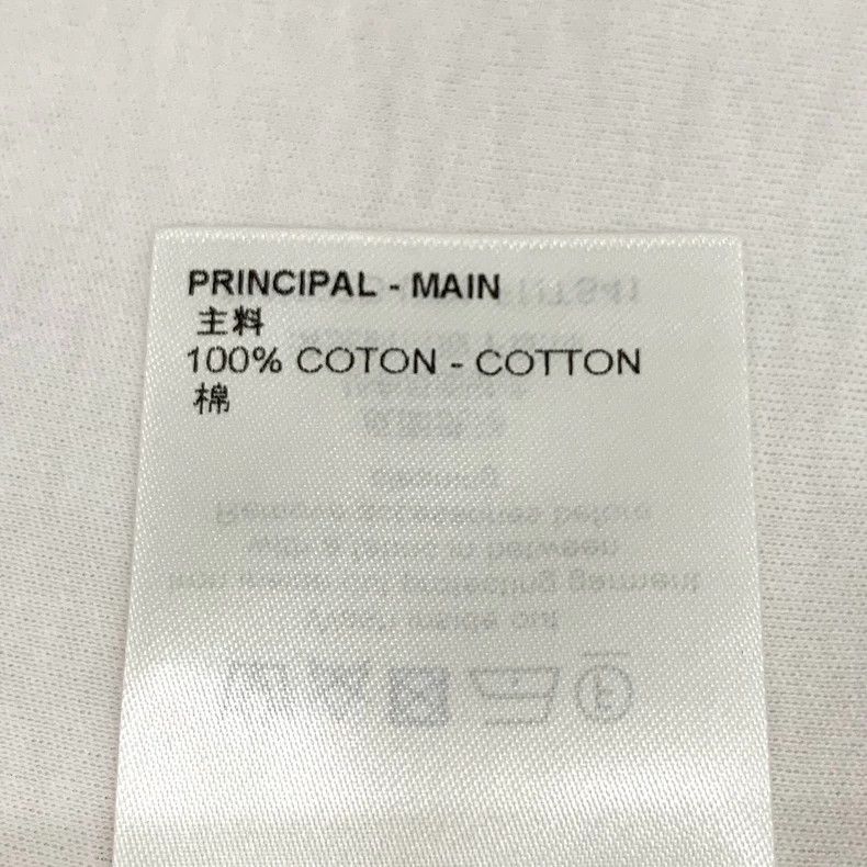 Louis Vuitton Louis Vuitton 22 white lettered logo printed cotton crew n Size S / US 4 / IT 40 - 7 Thumbnail